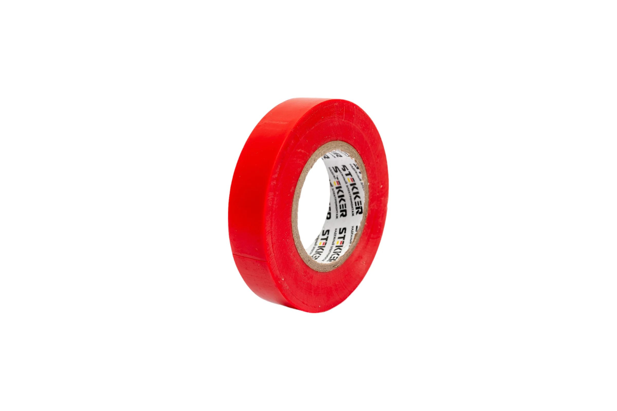 Изоляционная лента STEKKER 0,13x15 мм, 20 м, красная, INTP01315-20 32828