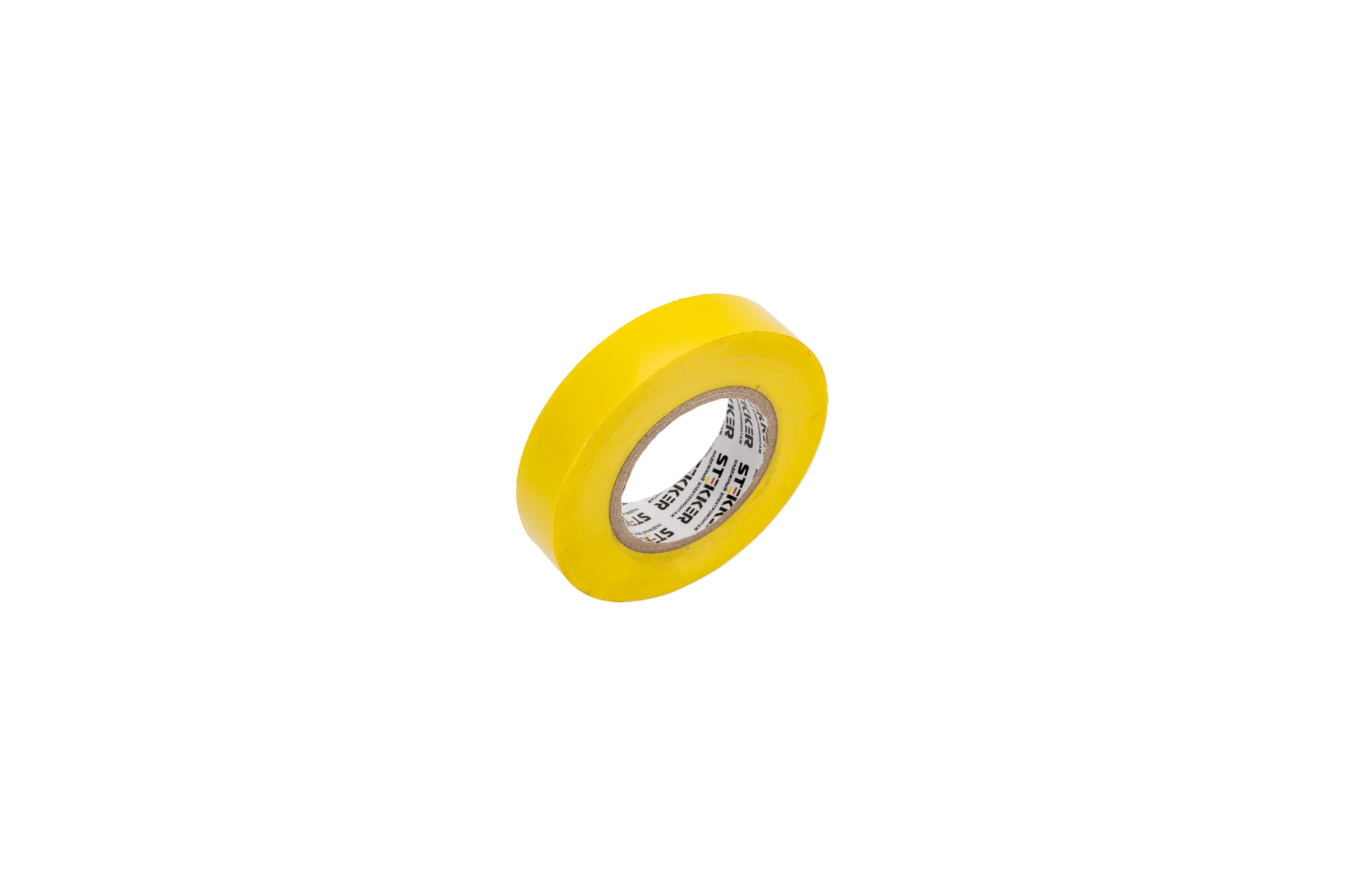 Изоляционная лента STEKKER 0,13x15 мм, 20 м, желтая, INTP01315-20 32831