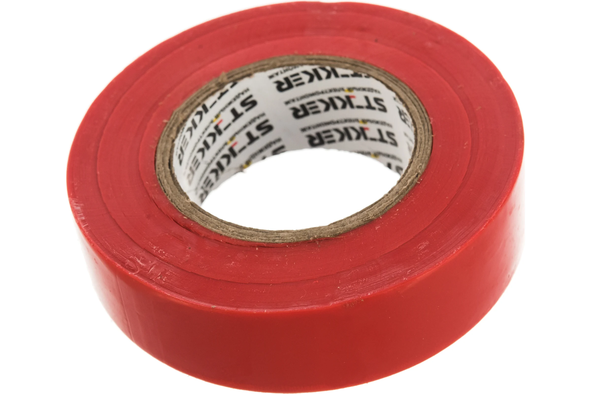 Изоляционная лента STEKKER 0,13x19 мм, 20 м, красная, INTP01319-20 32838