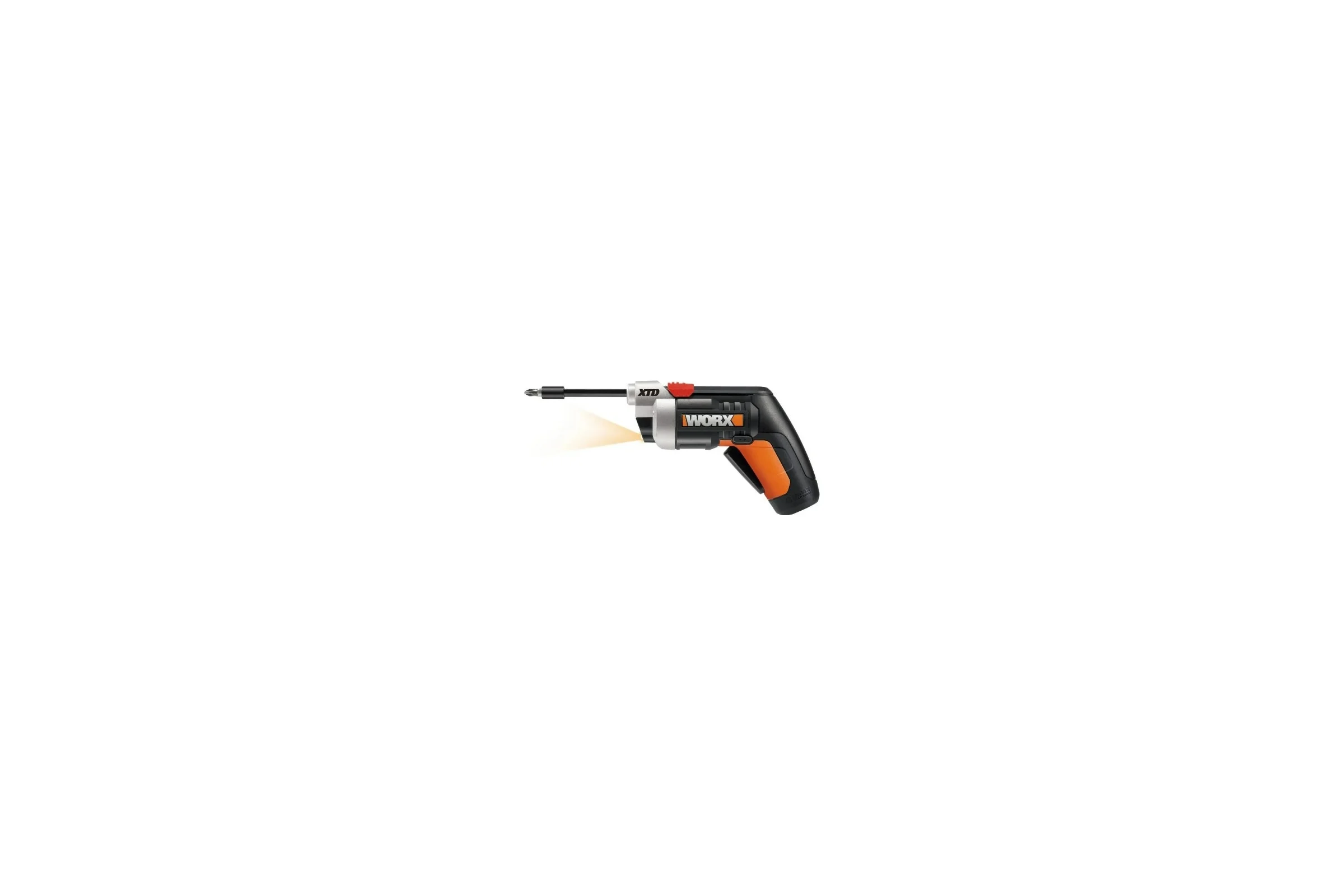 Аккумуляторная отвертка WORX + набор бит WX252