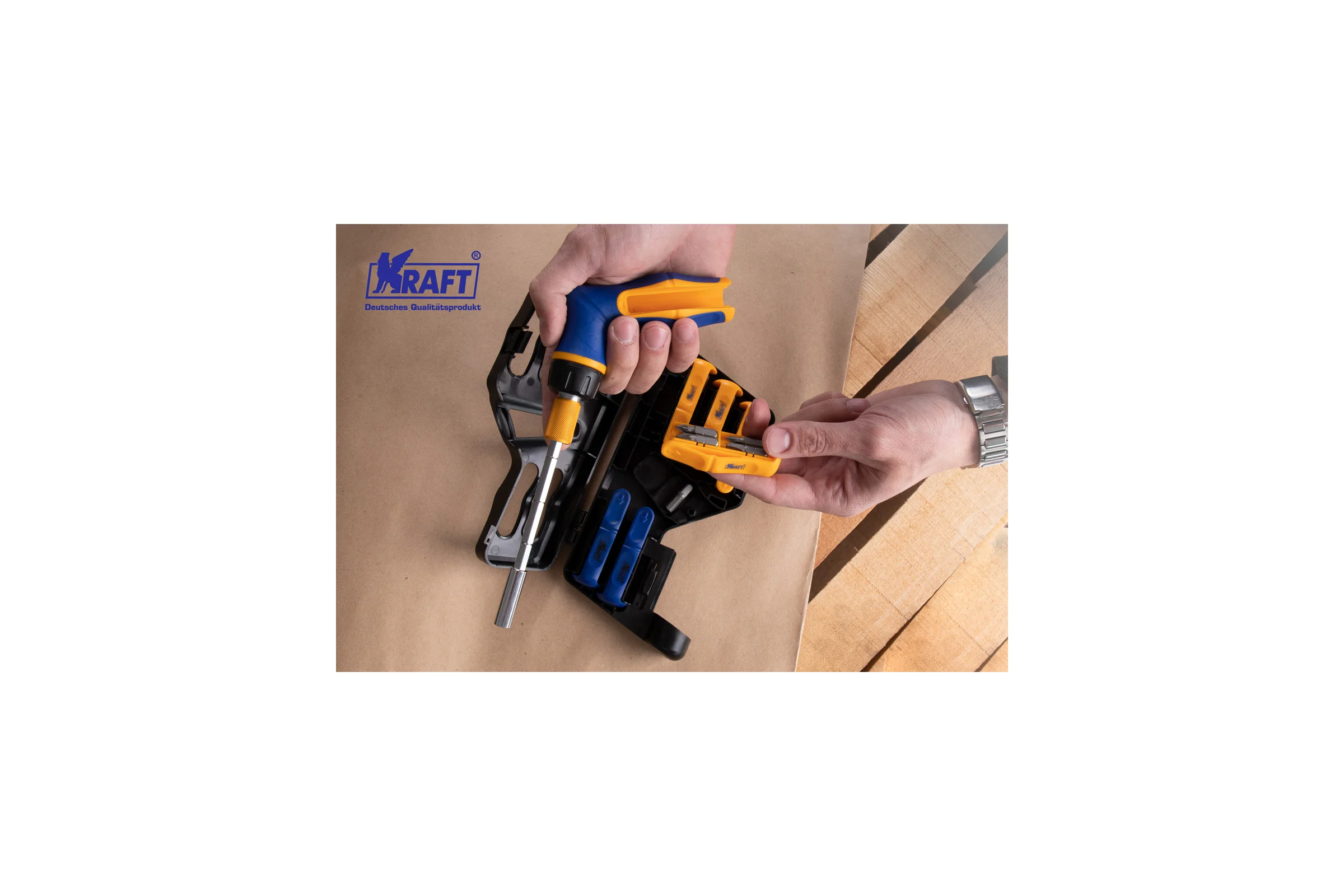 Отверточная рукоятка 41 предмет KRAFT KT 700449