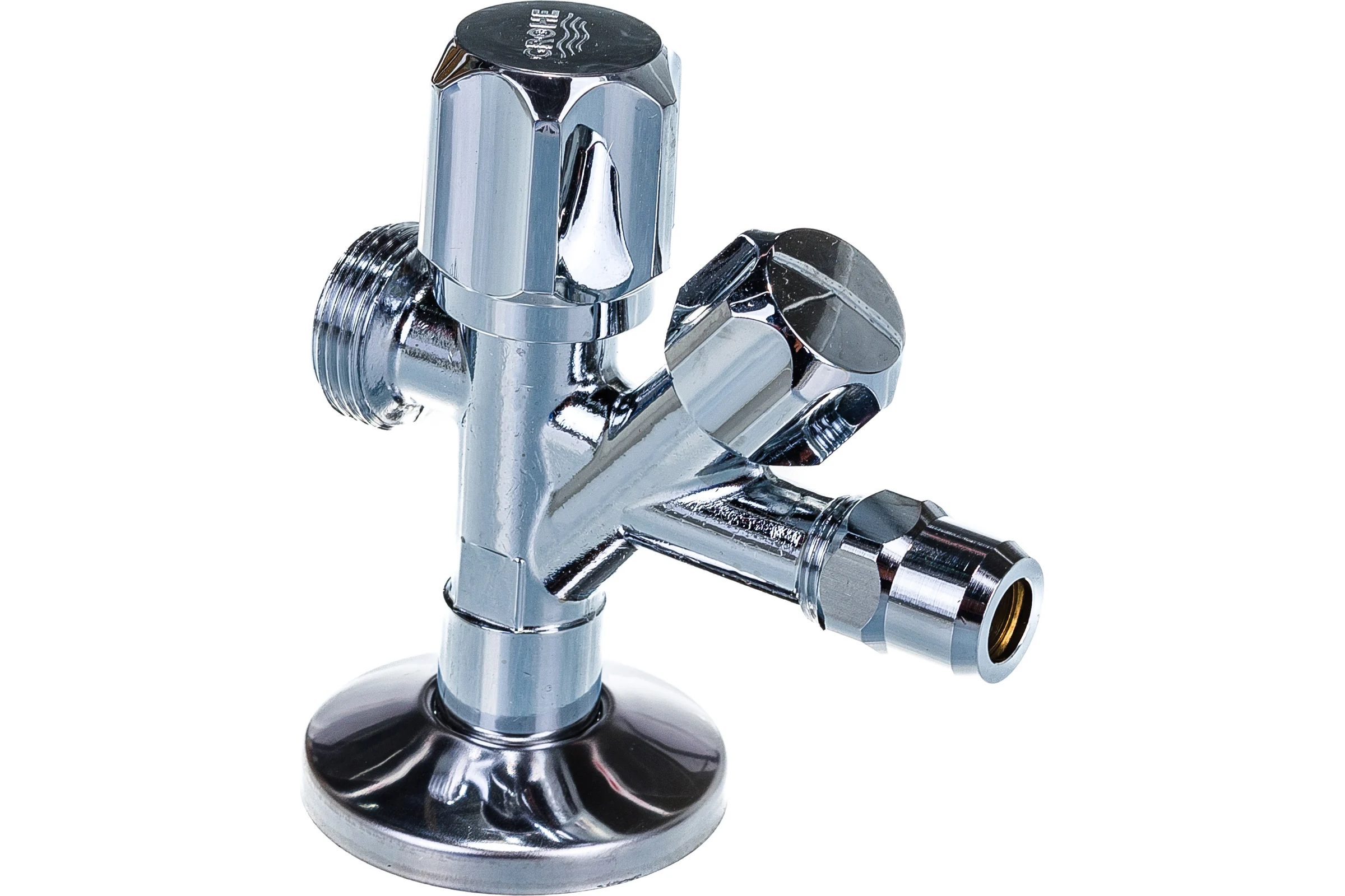 Комбинированный угловой вентиль GROHE WAS 1/2" 22035000