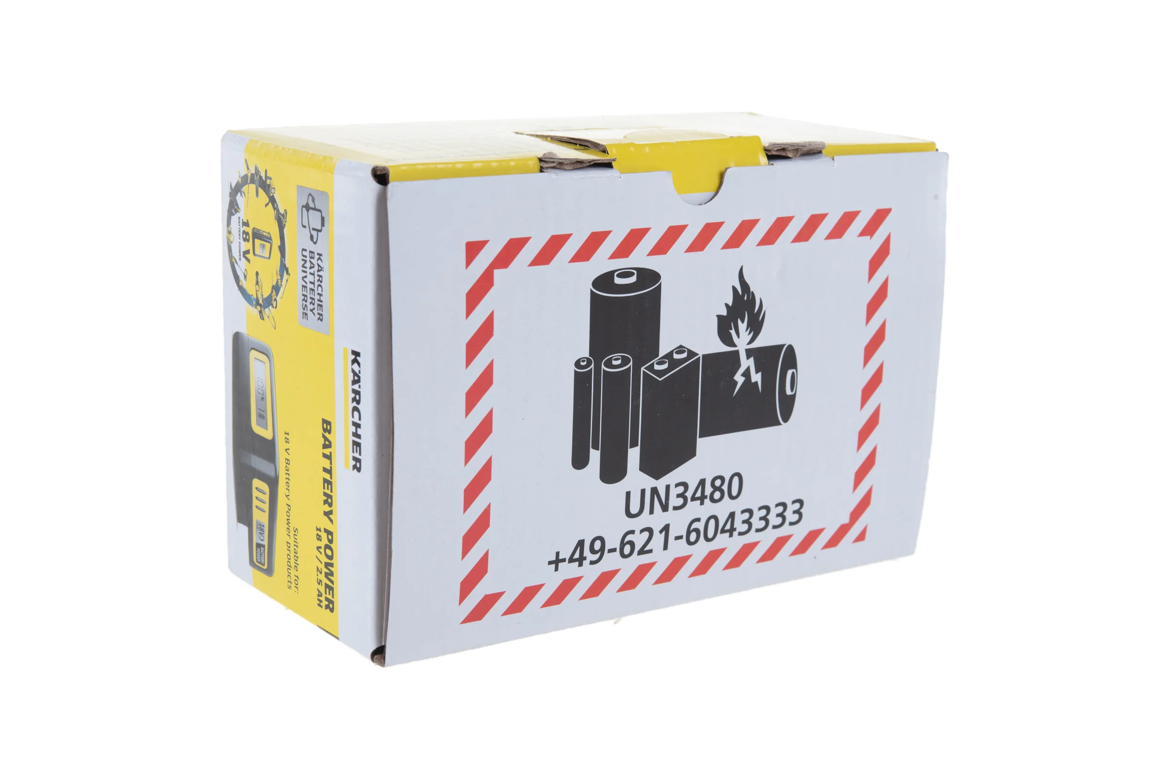 Аккумулятор Battery Power 18/25 (18 В; 2.5 А*ч; Li-Ion) KARCHER 2.445-034