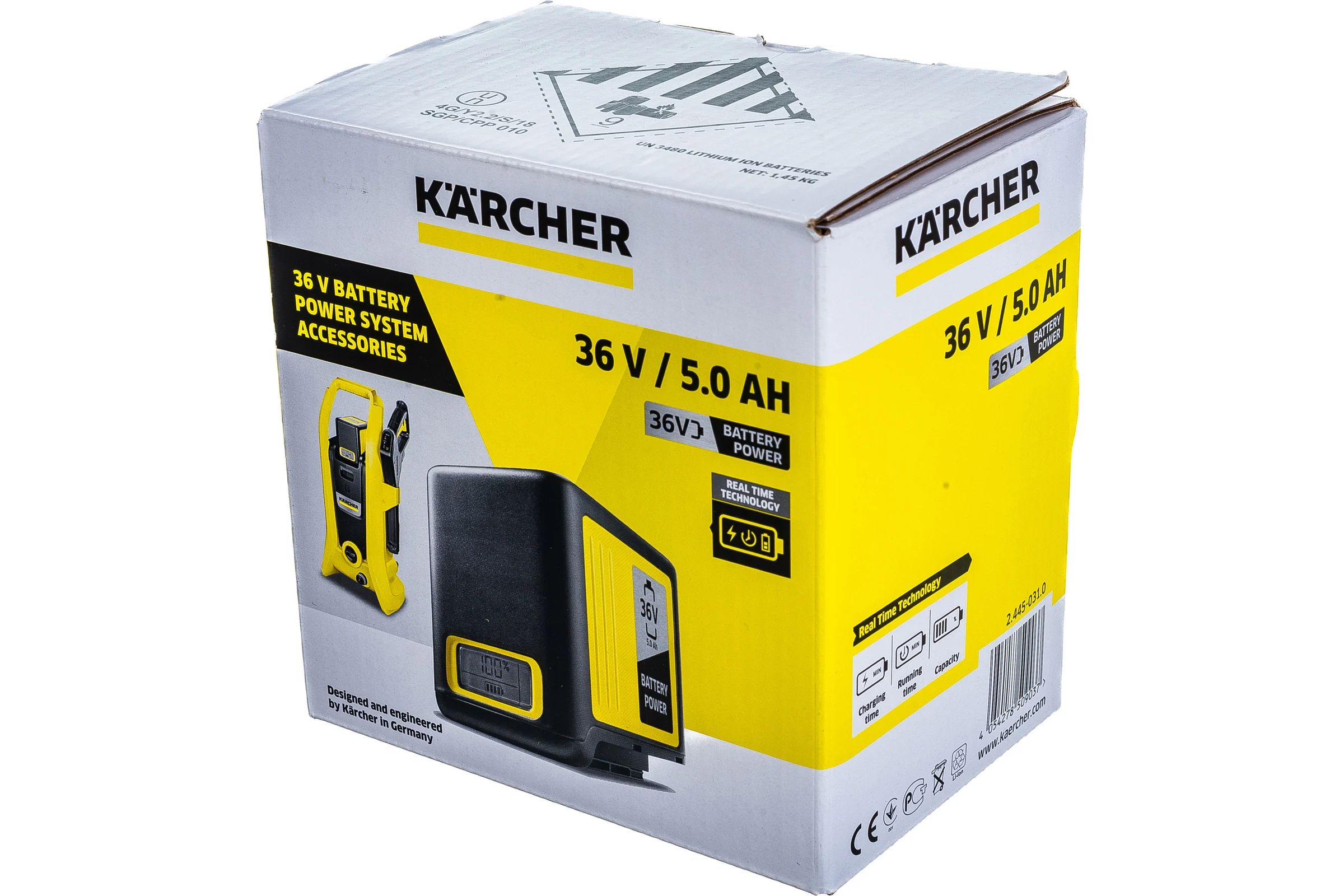 Аккумулятор Battery Power 36/50 (36 В; 5.0 А*ч; Li-Ion) KARCHER 2.445-031