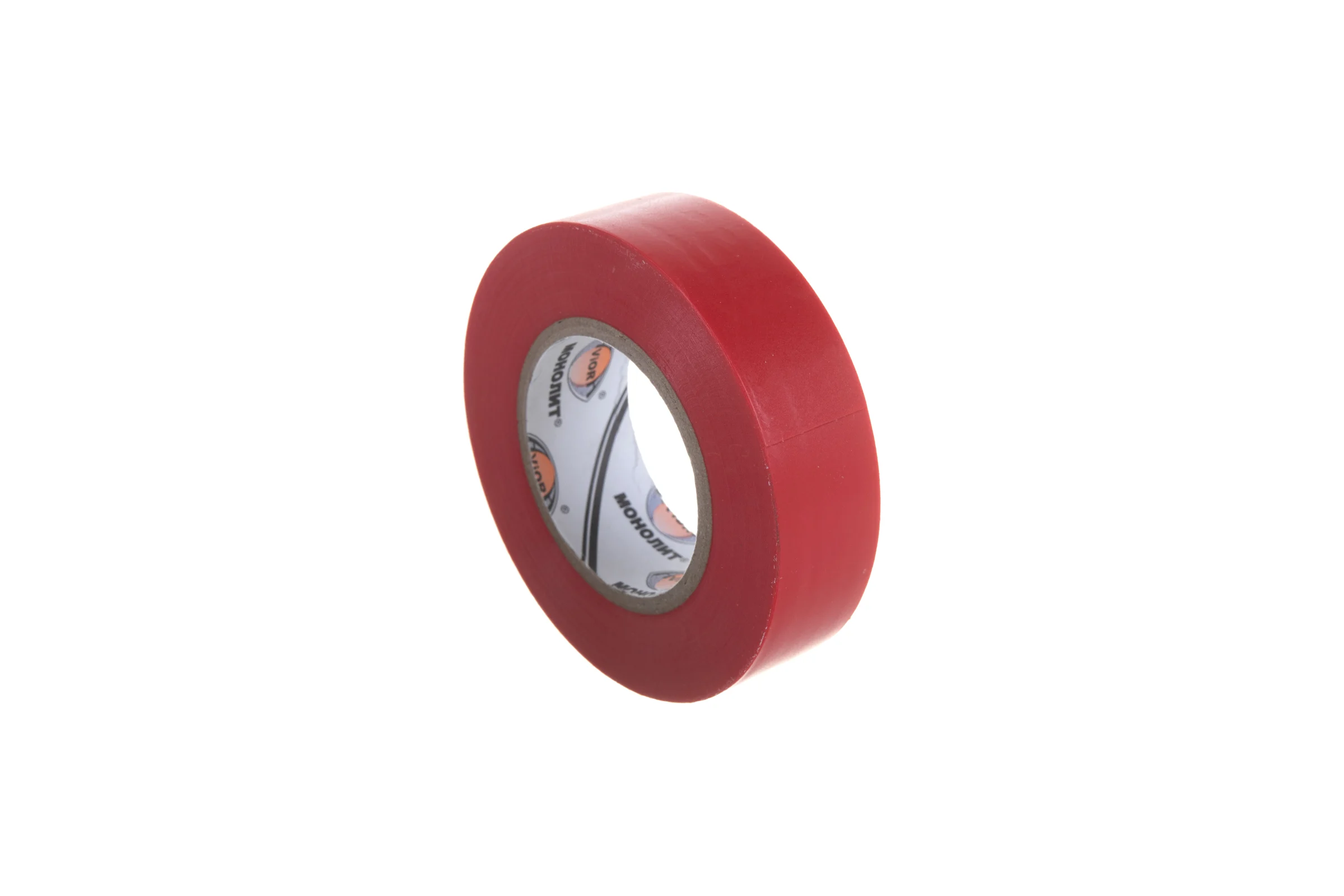 Изолента AVIORA 19мм х 20м красная МОНОЛИТ 305-053