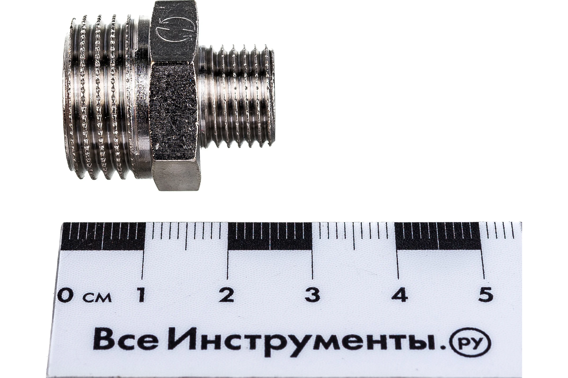 Переходной никелированный ниппель STOUT НН 1/2X1/4 SFT-0004-001214 RG008Q0OCNLVDC