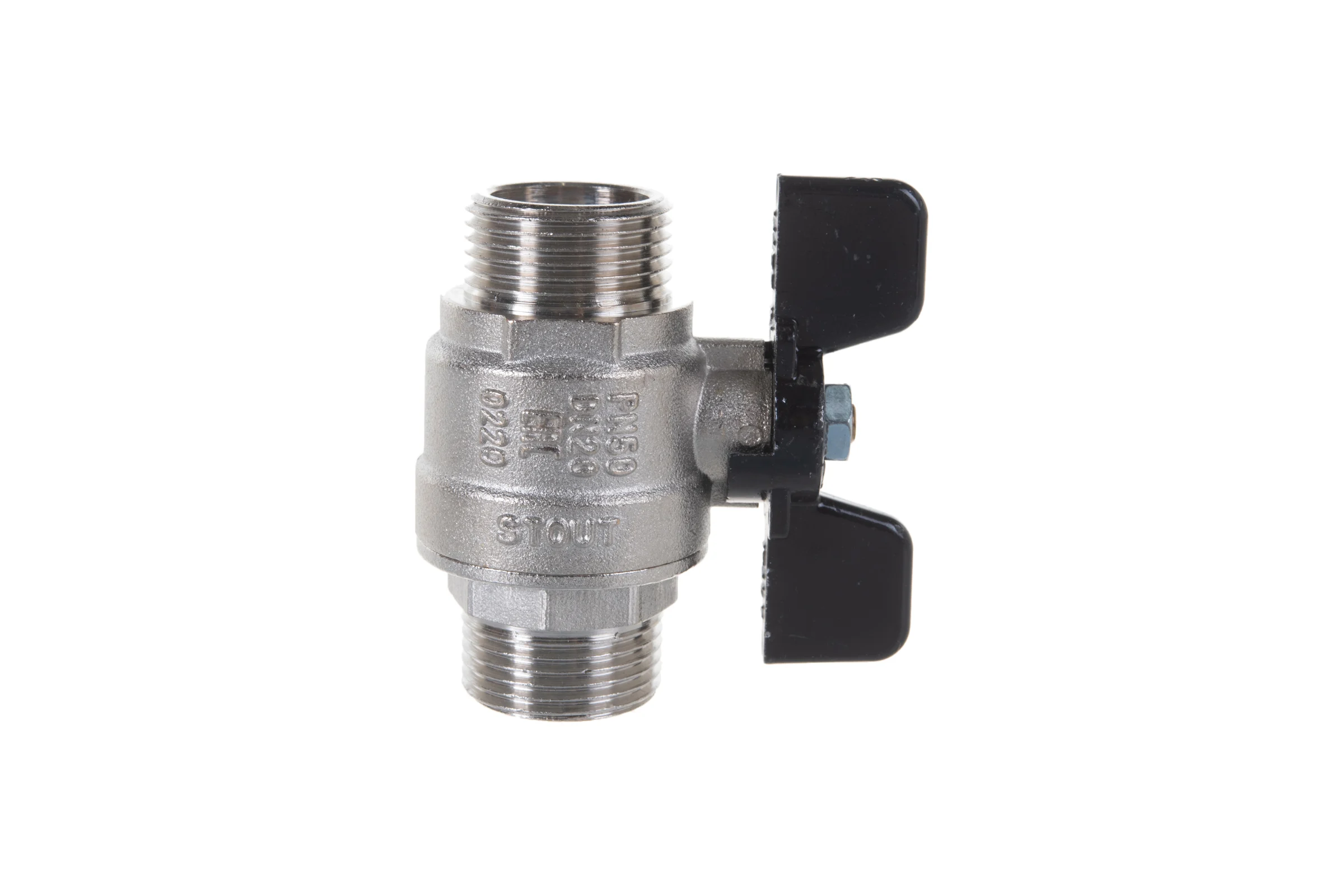 Шаровой полнопроходной кран STOUT НН 3/4 SVB-0006-000020 RG008Q0M4AR5NO