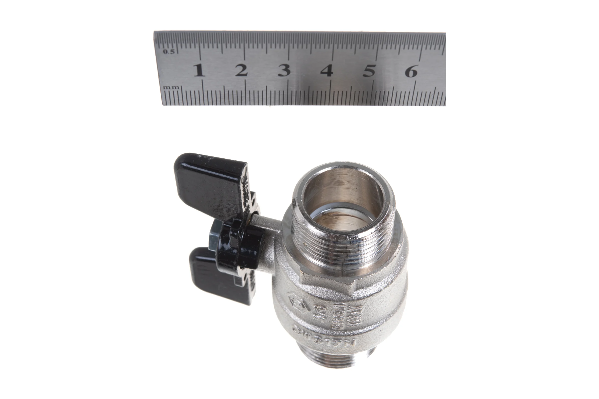 Шаровой полнопроходной кран STOUT НН 3/4 SVB-0006-000020 RG008Q0M4AR5NO