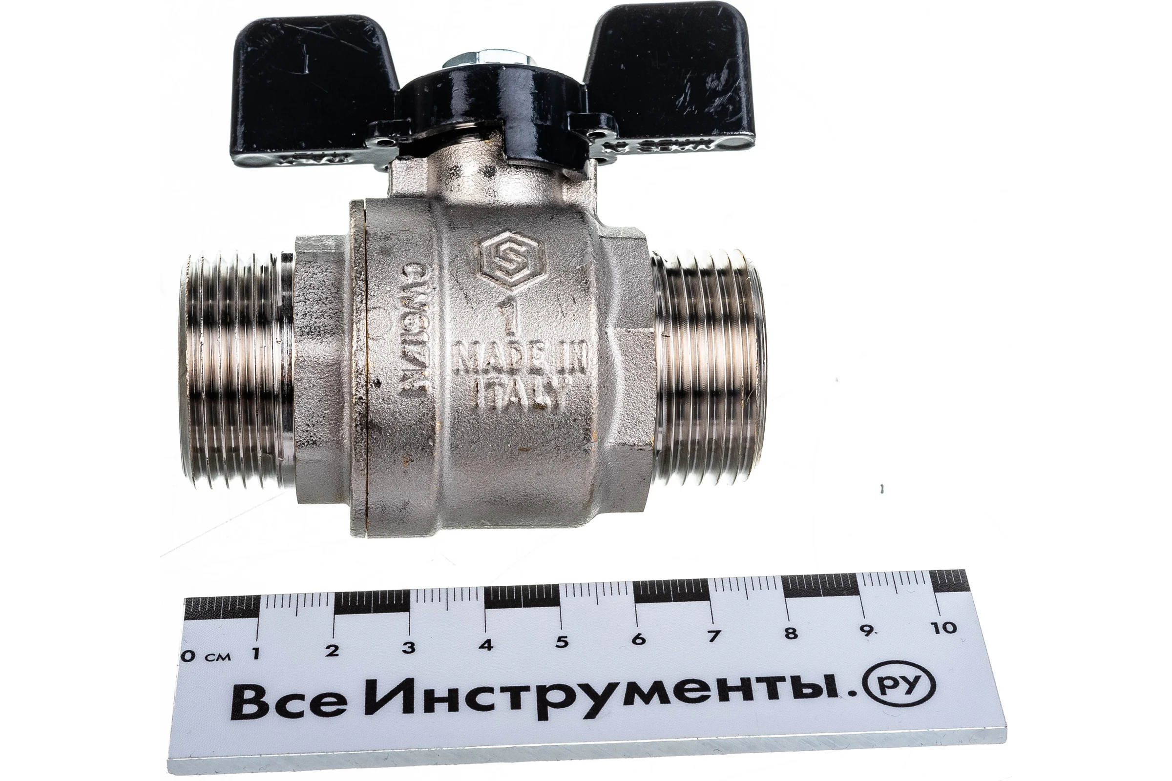 Шаровой полнопроходной кран STOUT НН 1 SVB-0006-000025 RG008Q0M4B1A03