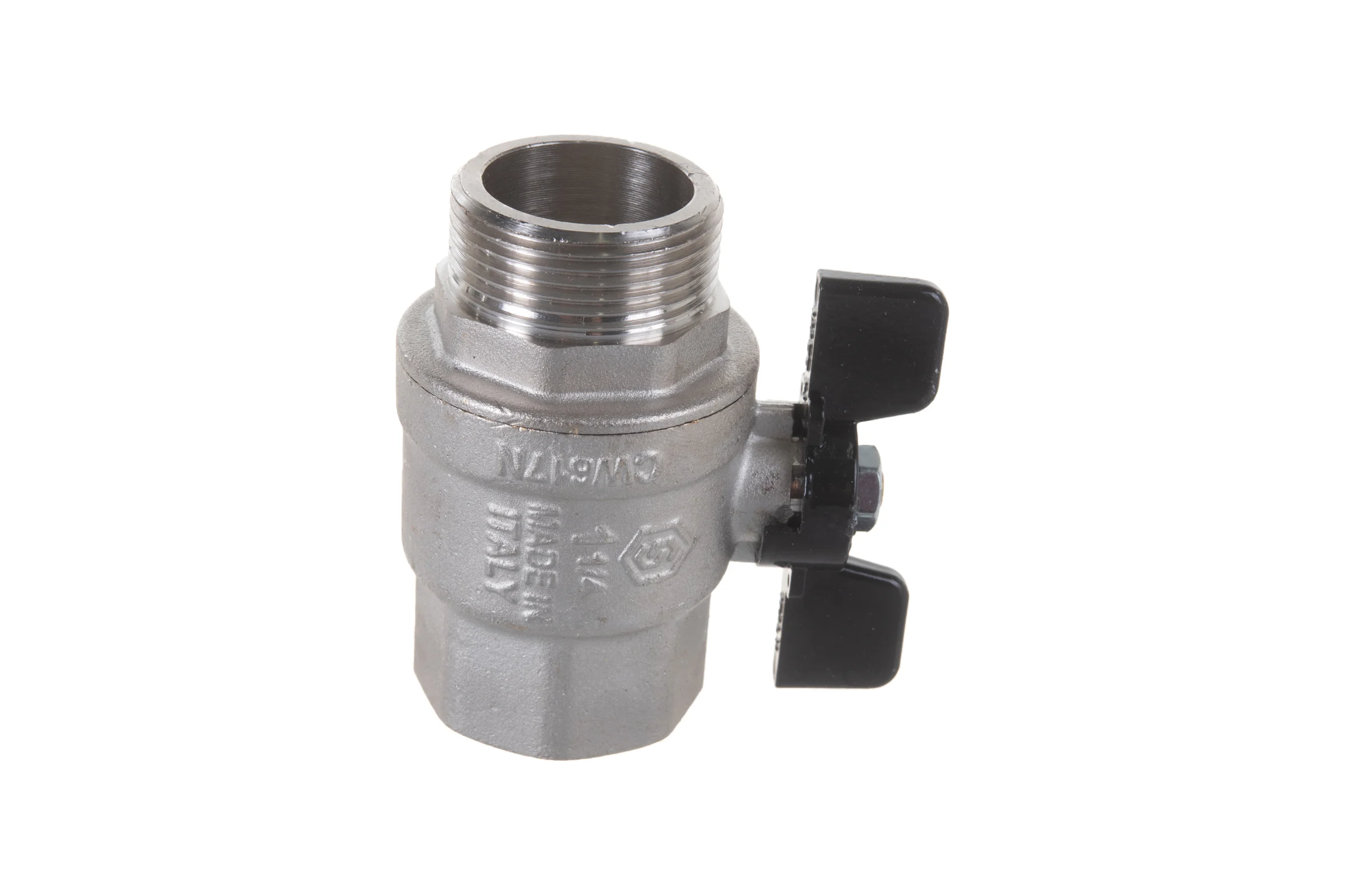 Шаровой полнопроходной кран STOUT ВН 1 1/4 SVB-0004-000032 RG008Q0LA6LRBK