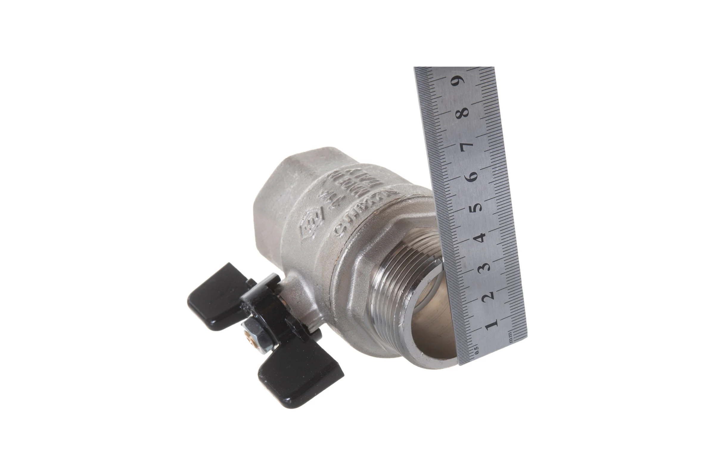 Шаровой полнопроходной кран STOUT ВН 1 1/4 SVB-0004-000032 RG008Q0LA6LRBK