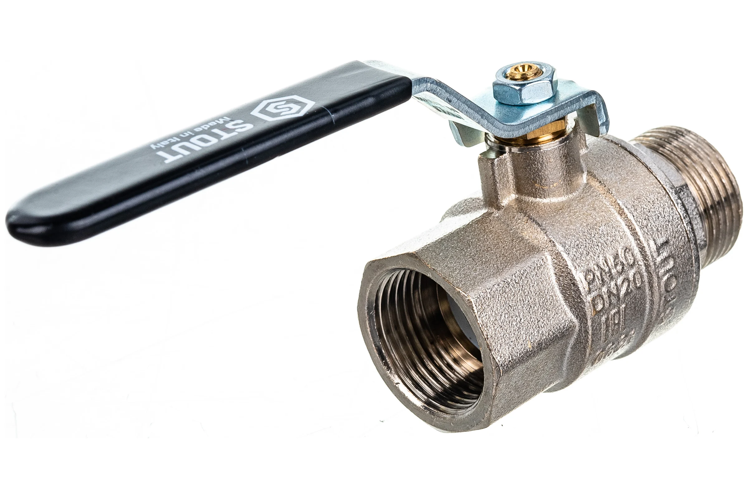 Шаровой полнопроходной кран STOUT ВН 3/4 SVB-0003-000020 RG008Q0F4RF4K8