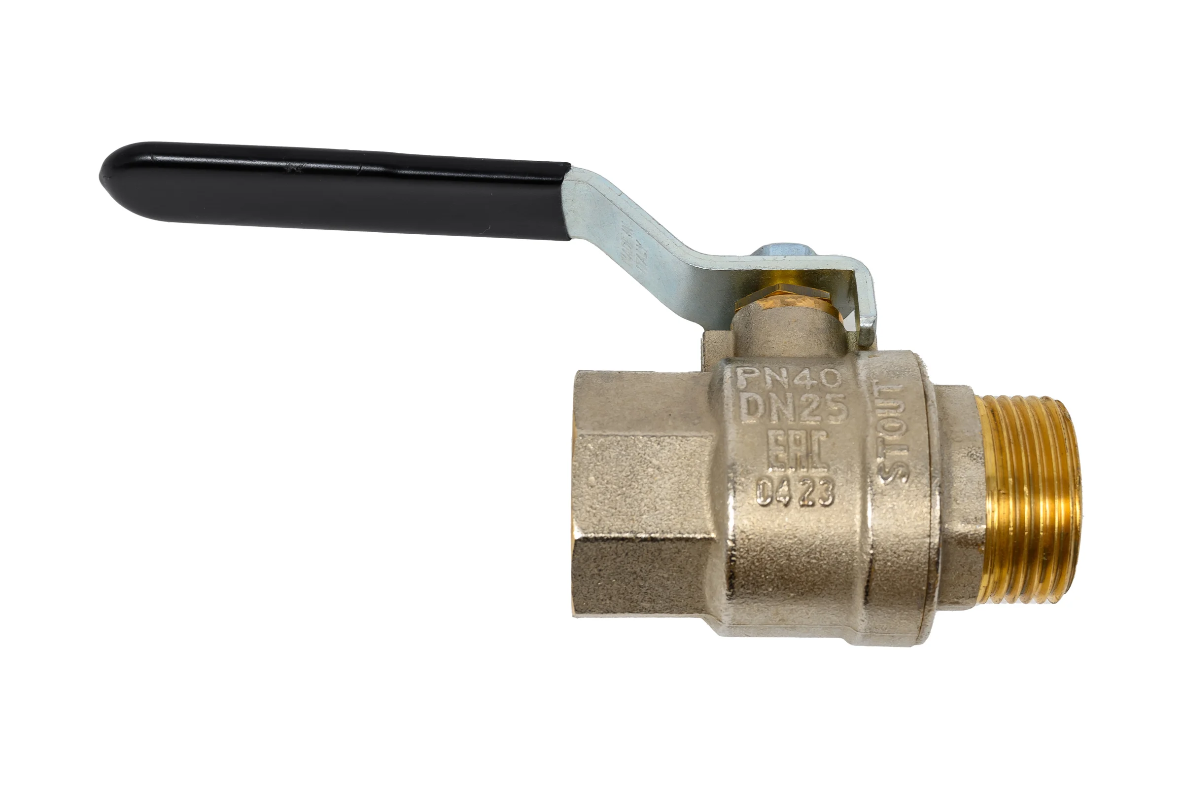 Шаровой полнопроходной кран STOUT ВН 1 SVB-0003-000025 RG008Q0LA5CAGS