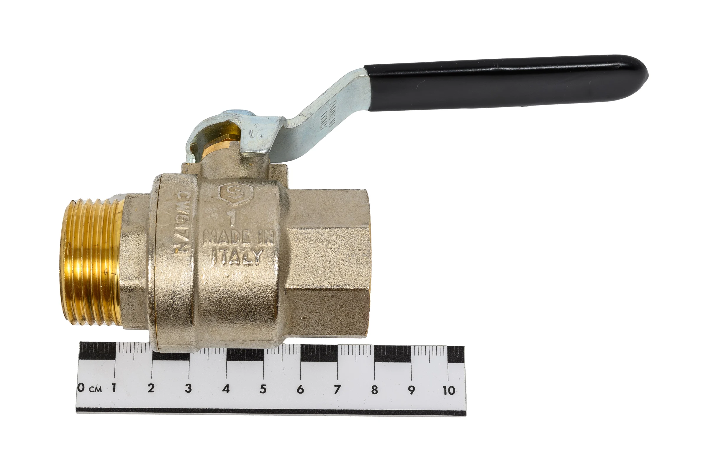 Шаровой полнопроходной кран STOUT ВН 1 SVB-0003-000025 RG008Q0LA5CAGS