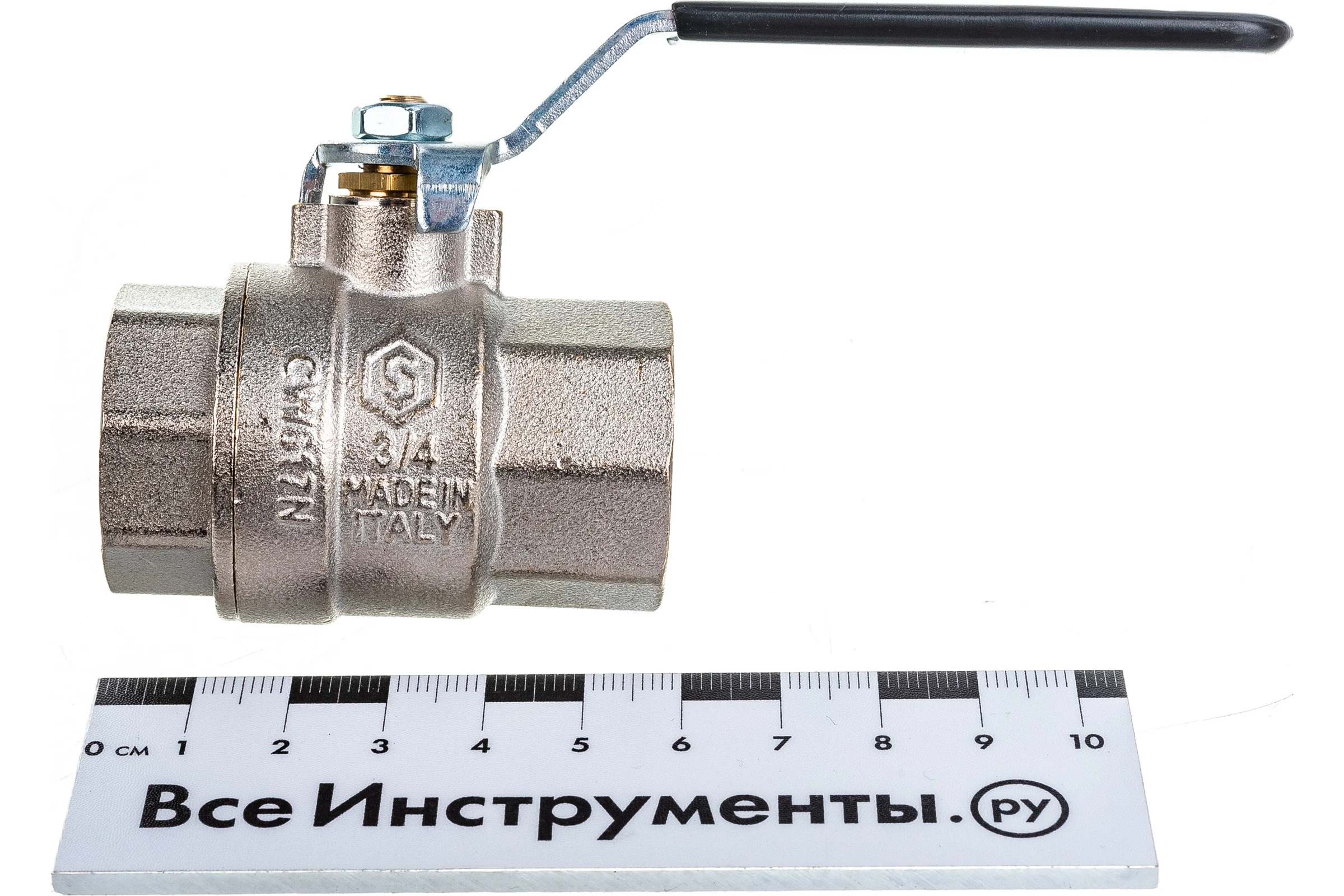 Шаровой полнопроходной кран STOUT ВВ 3/4 SVB-0001-000020 RG008Q0F4R24RN