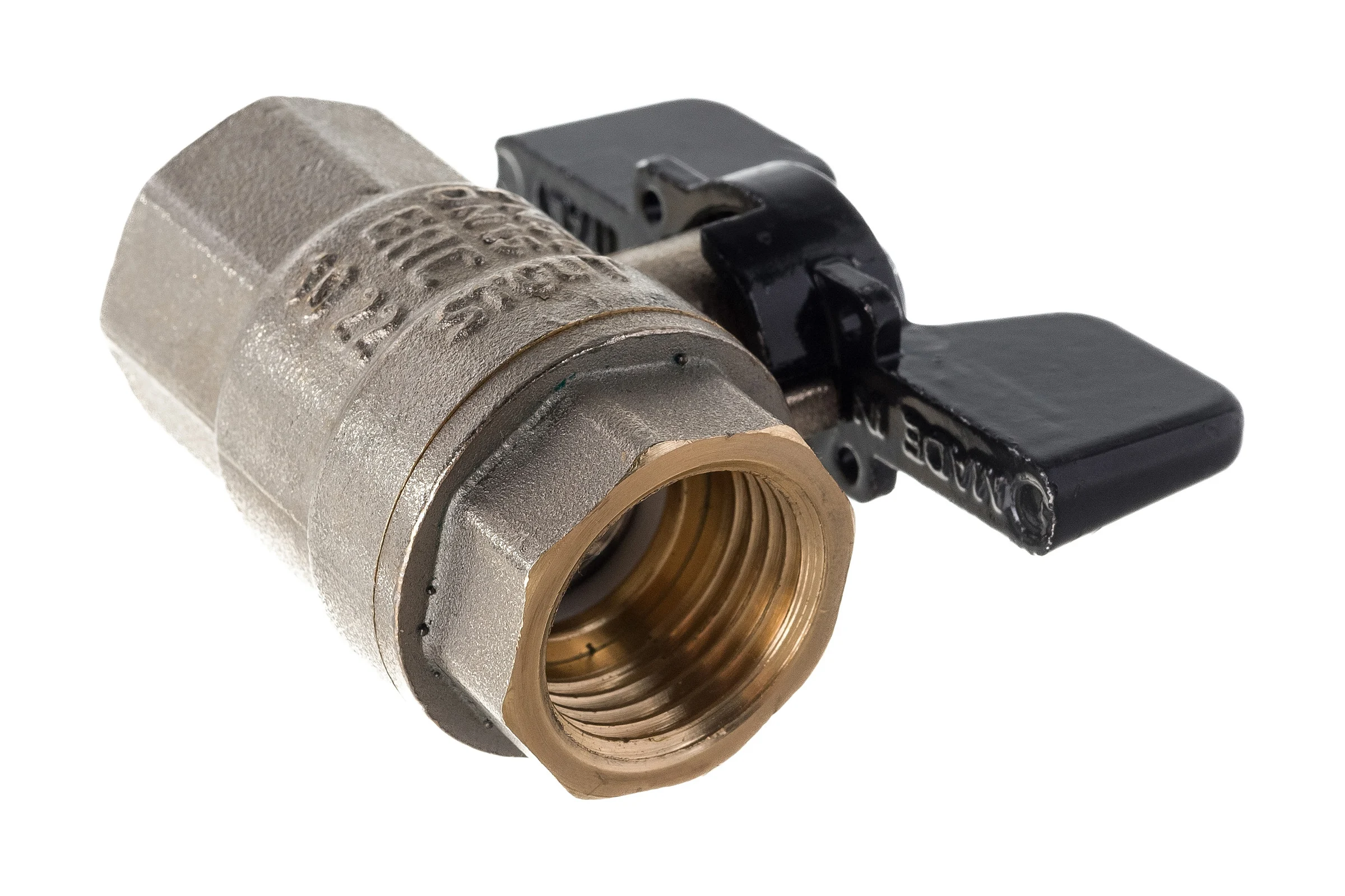 Шаровой полнопроходной кран STOUT ВВ 1/2 SVB-0002-000015 RG008Q0F4RR04N