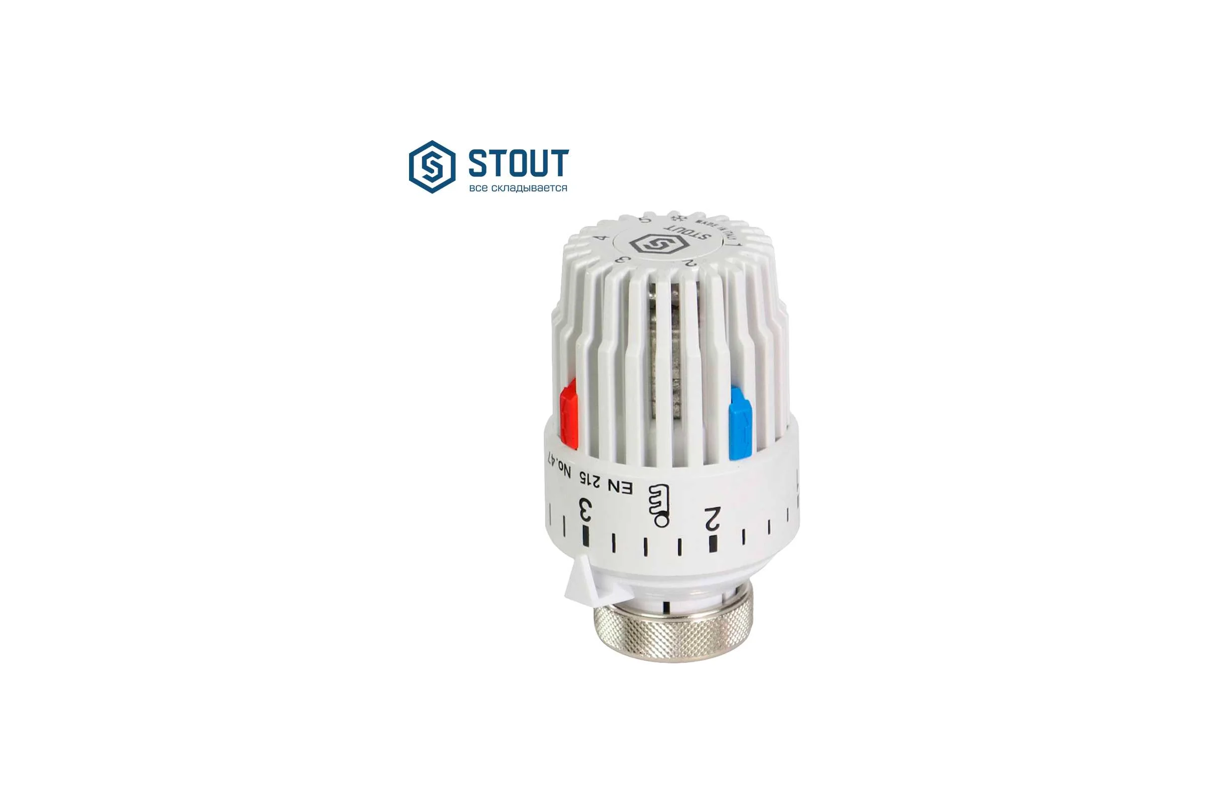 Термостатическая газовая головка STOUT M30x1,5 SHT-0001-003015 RG008Q0BS2KBS0
