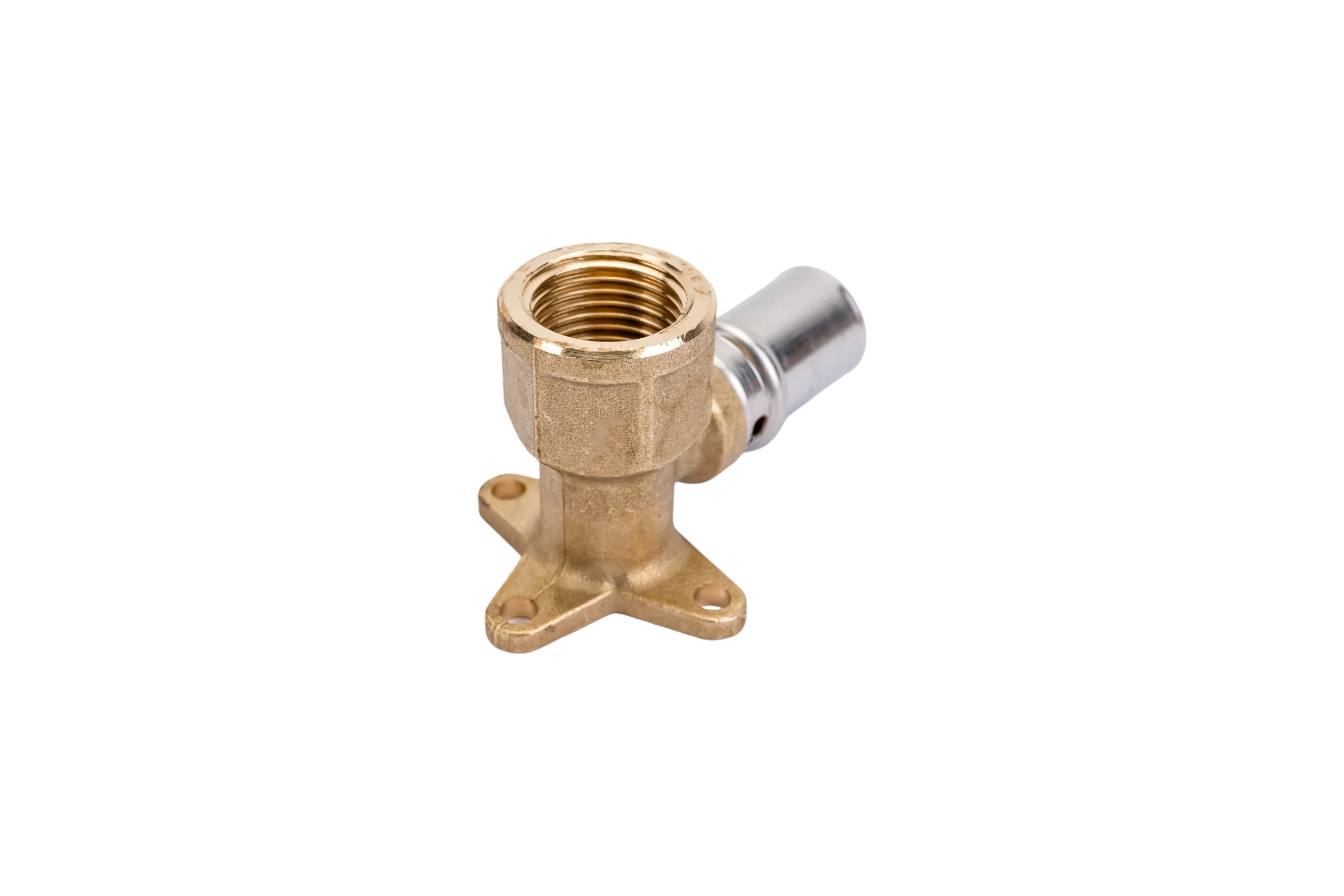 Короткий угольник с креплением STOUT 1/2х16 прессовой SFP-0018-001216 RG008S9C4NI3S2