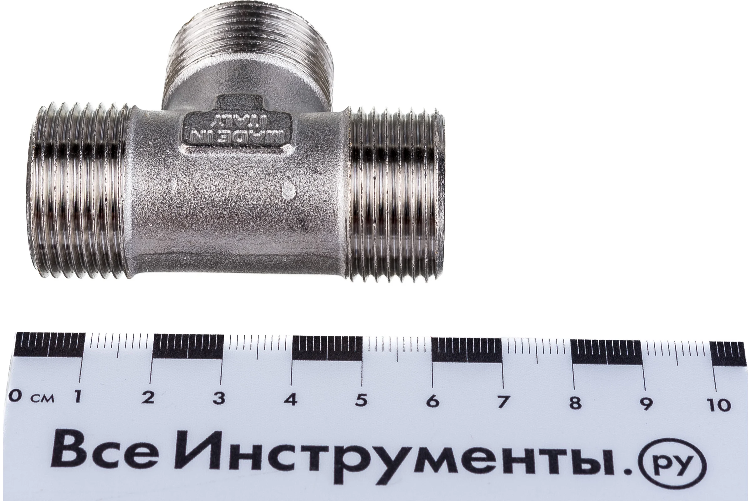 Никелированный тройник STOUT НН 3/4X3/4X3/4 SFT-0018-343434 RG008Q0QSTPKHA