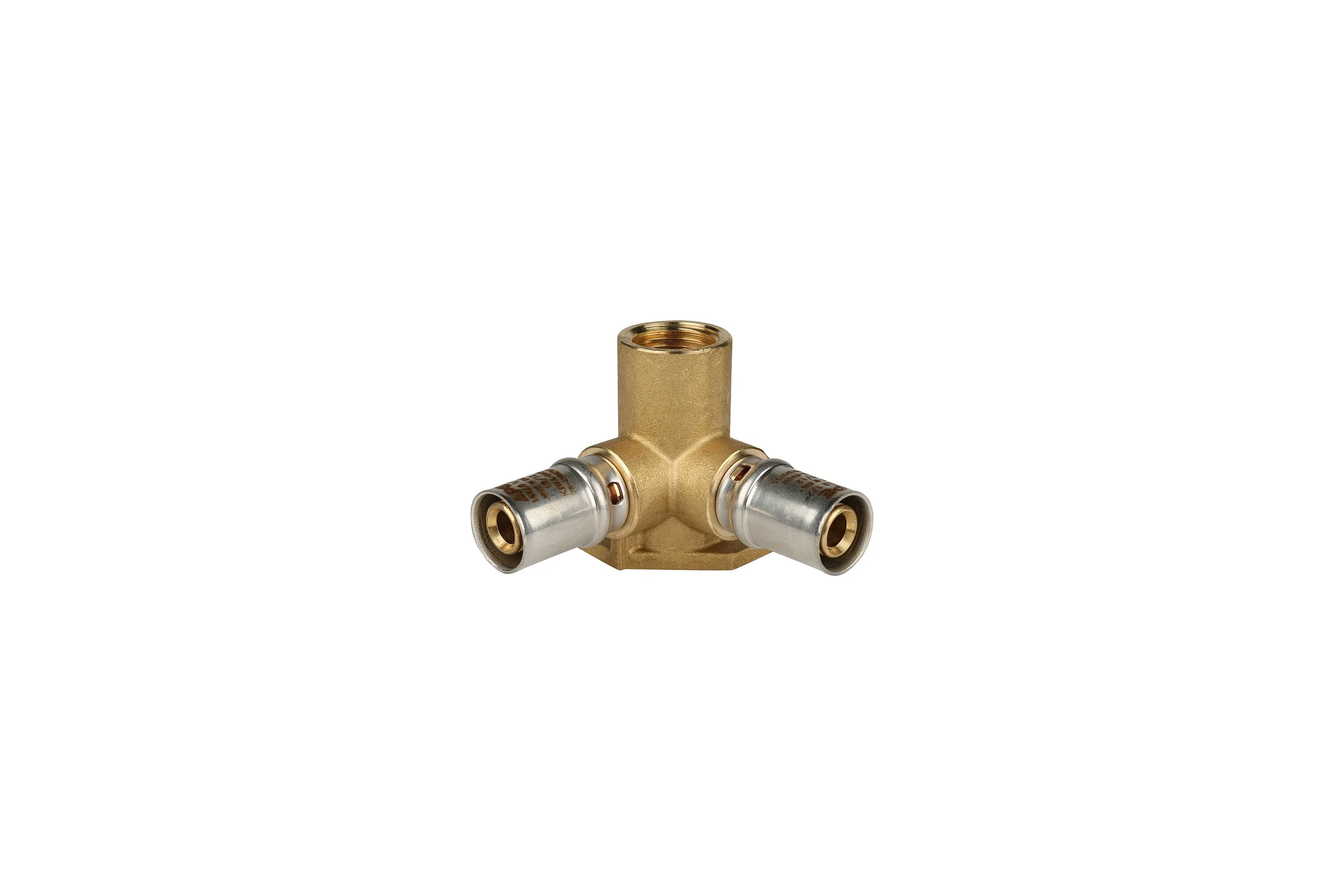 Настенный тройник с креплением STOUT 1/2х16 прессовой SFP-0015-001216 RG008S9C4P6BD1
