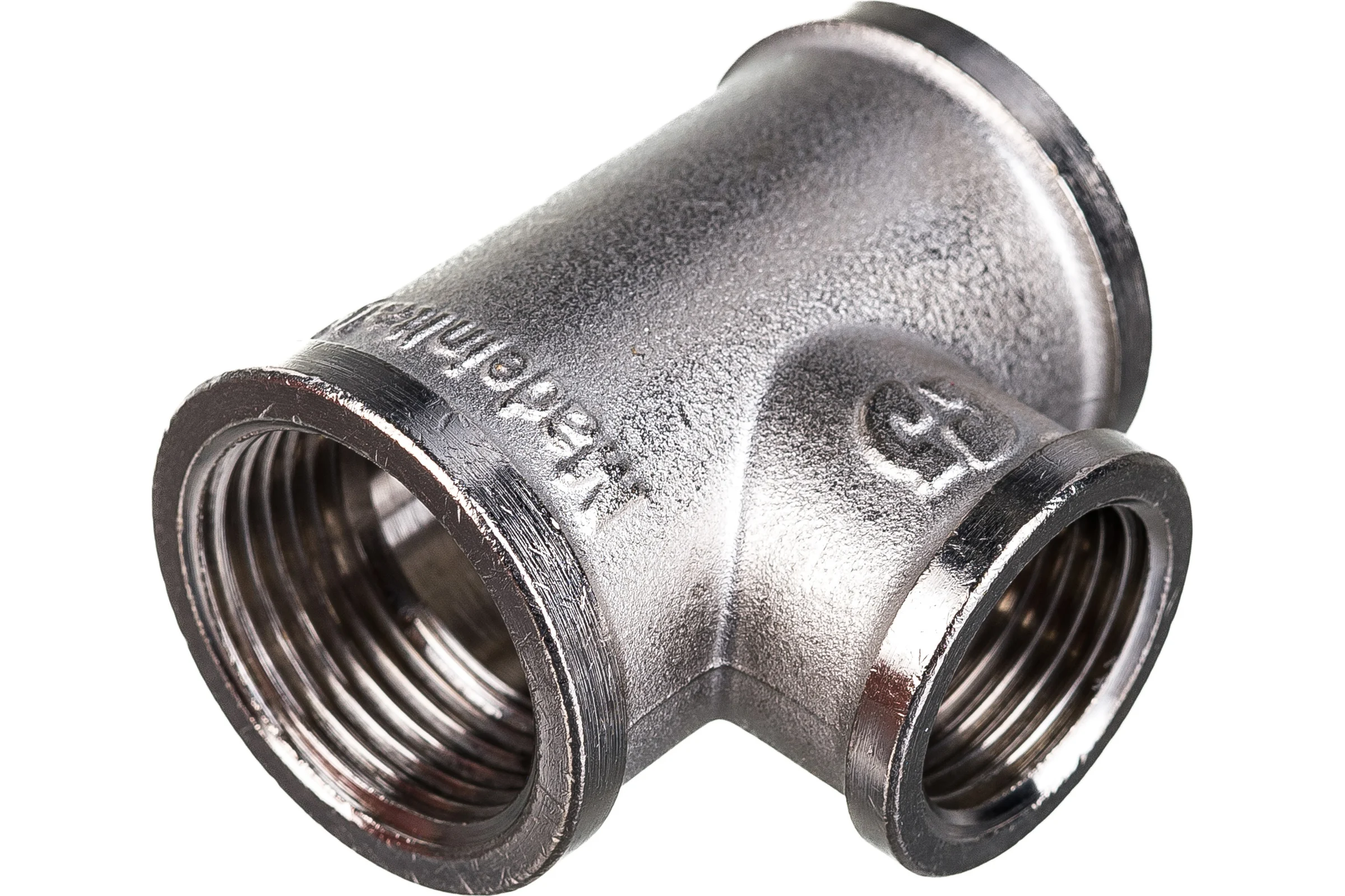 Переходной никелированный тройник STOUT ВВ 3/4X1/2X3/4 SFT-0022-341234 RG008Q0QTEIEBL