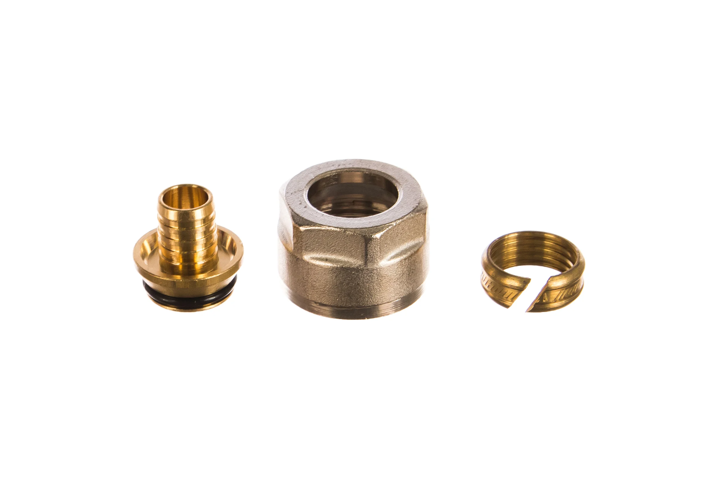 Компрессионный фитинг для труб PEX STOUT 16х2,2х3/4 SFC-0020-001622 RG008P29KA12AC