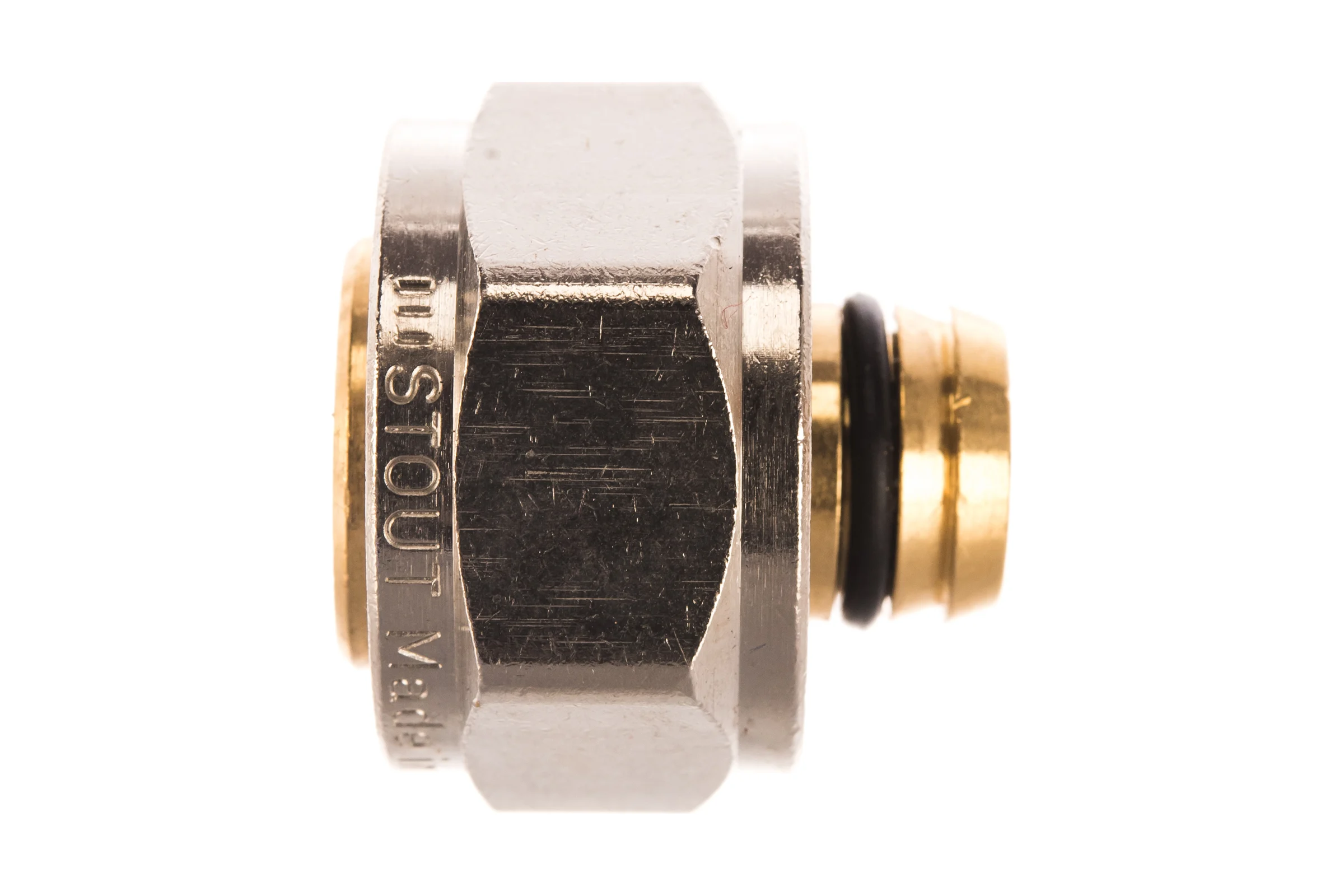 Компрессионный фитинг для труб PEX-AL-PEX STOUT 16х2,0х1/2 SFC-0022-001620 RG008P29KAKFK5