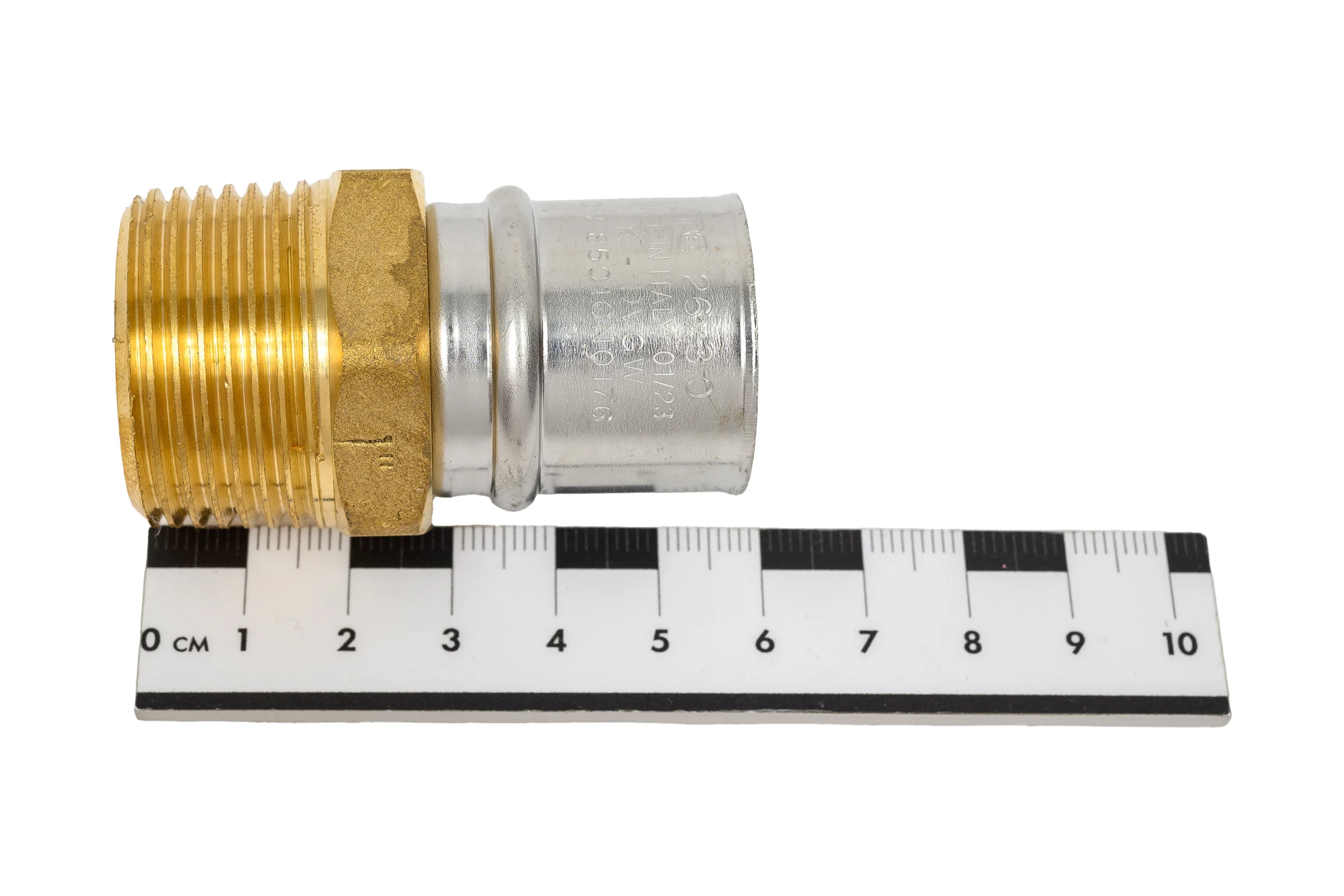 Переходник с наружной резьбой STOUT 1х26 прессовой SFP-0001-000126 RG008S95VRRCCD