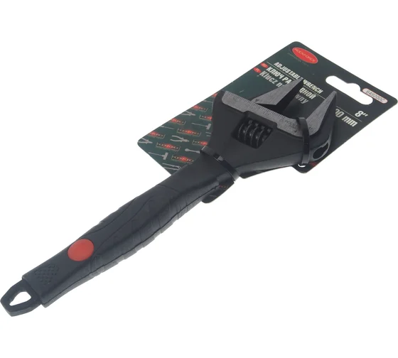 Разводной ключ с прорезиненной рукояткой Rockforce RF-649200C(26293)