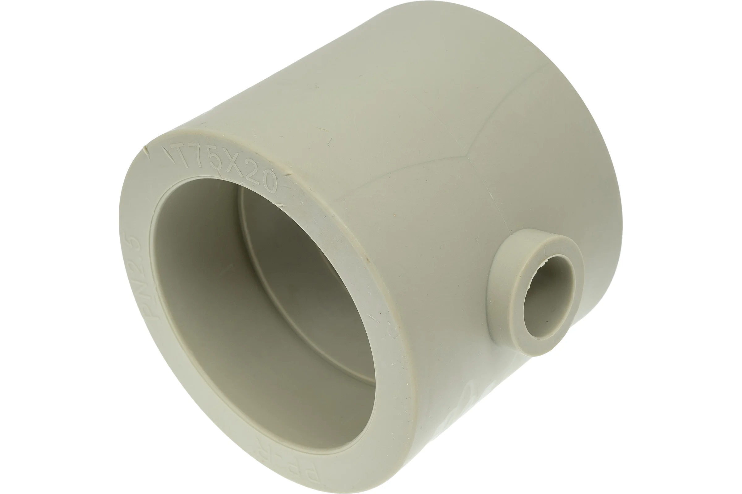 Переходной тройник LAMMIN ppr 75x20x75 24/4 серый Lm31033752075G