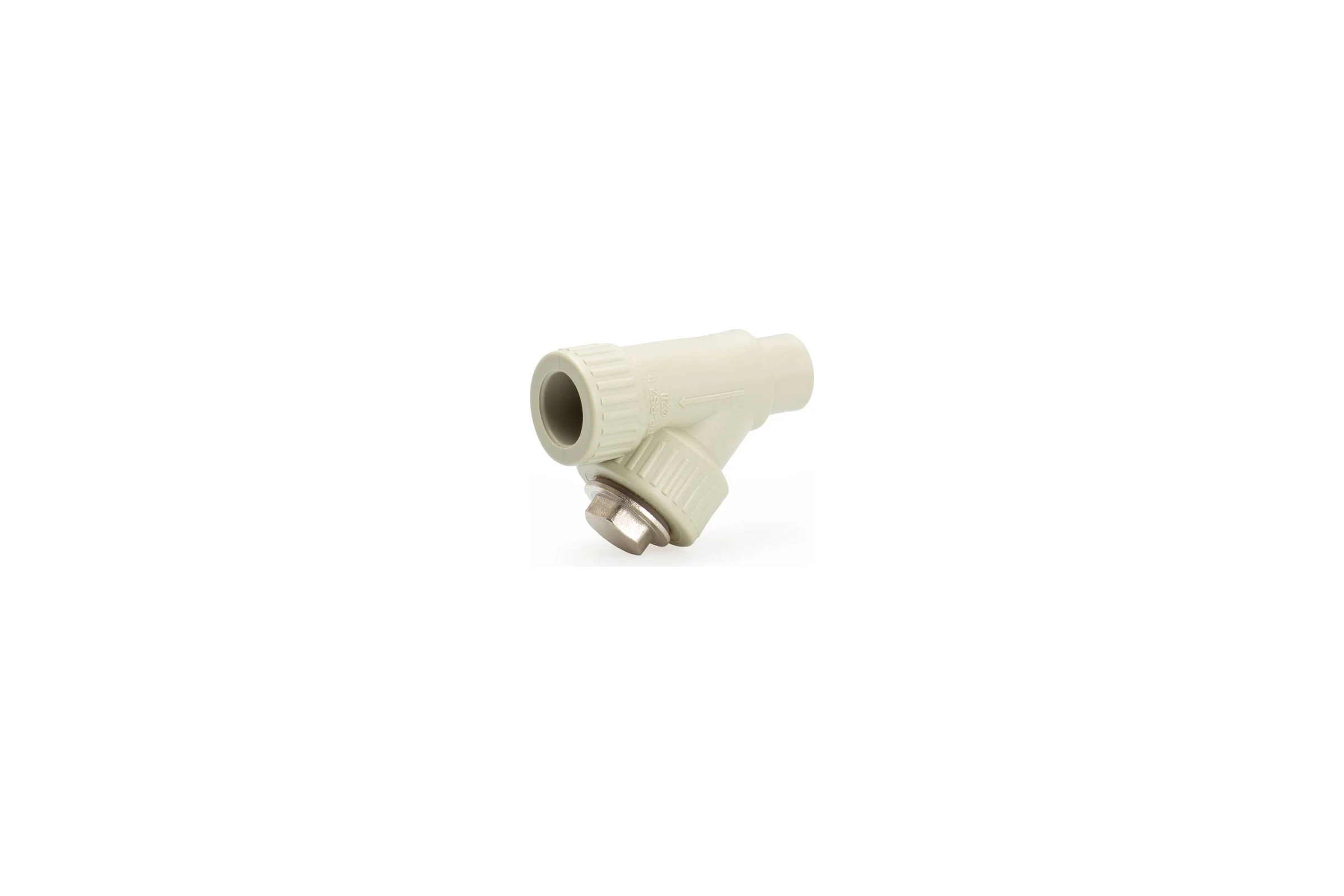 Фильтр LAMMIN ppr ppr 20 нар/вн косой 80/20 серый Lm31090000020G