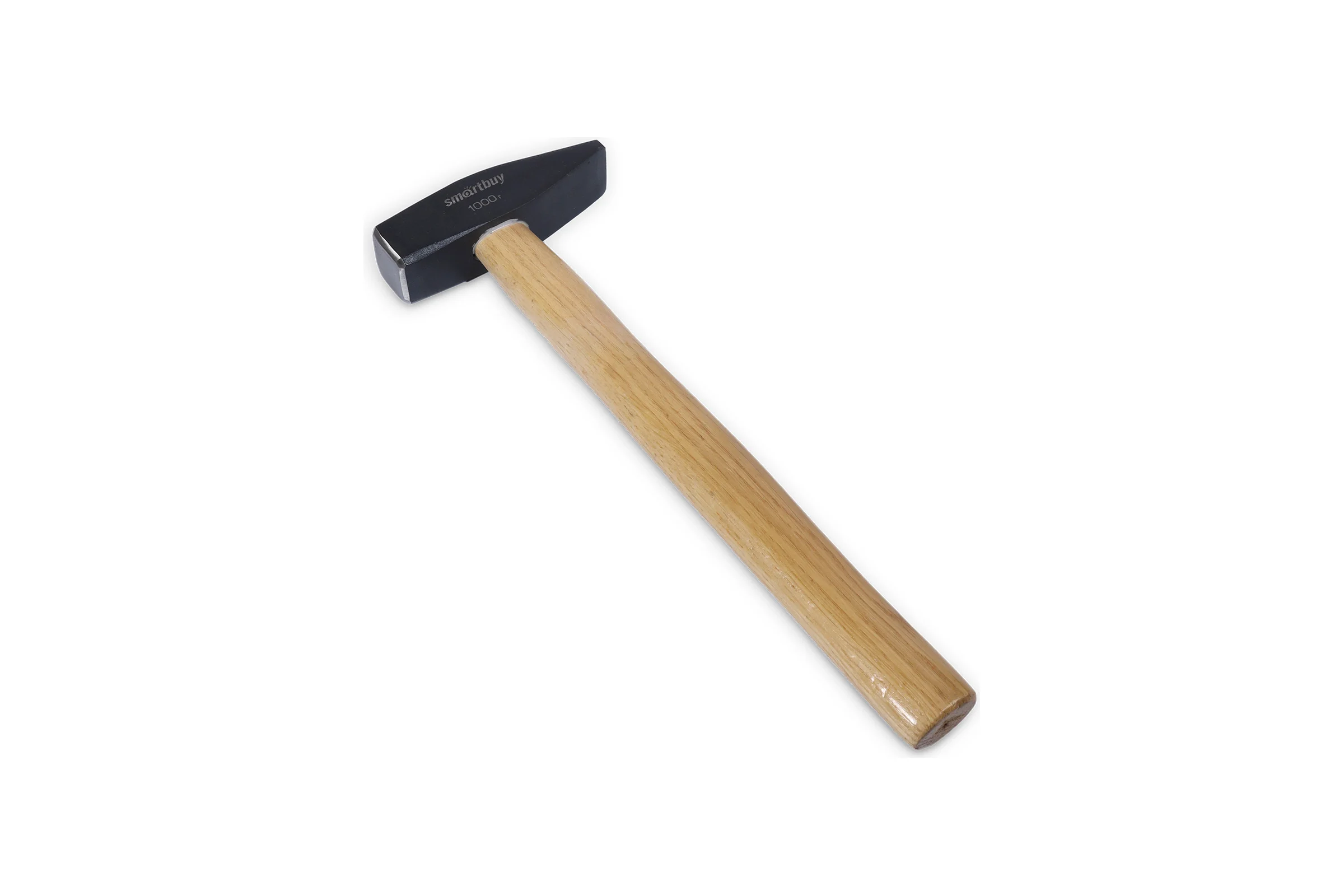Слесарный молоток с деревянной клеенной рукояткой Smartbuy 1000 г, tools SBT-GHW-1000