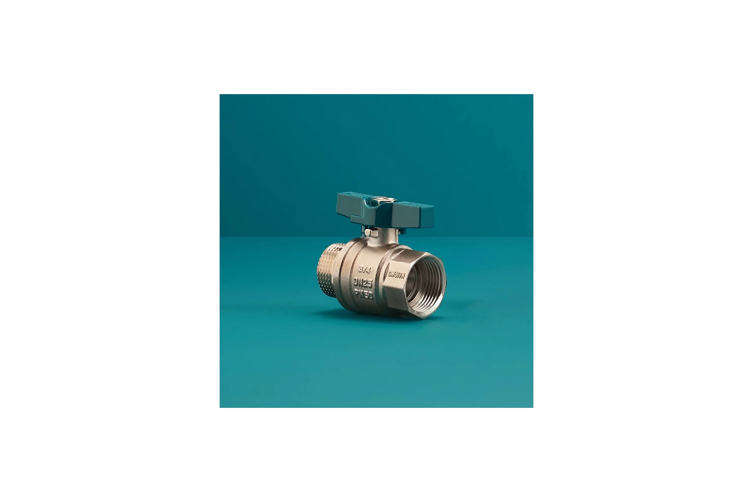 Шаровой кран РМС люкс гшб-20 (3/4")  ГШБ-20-Л