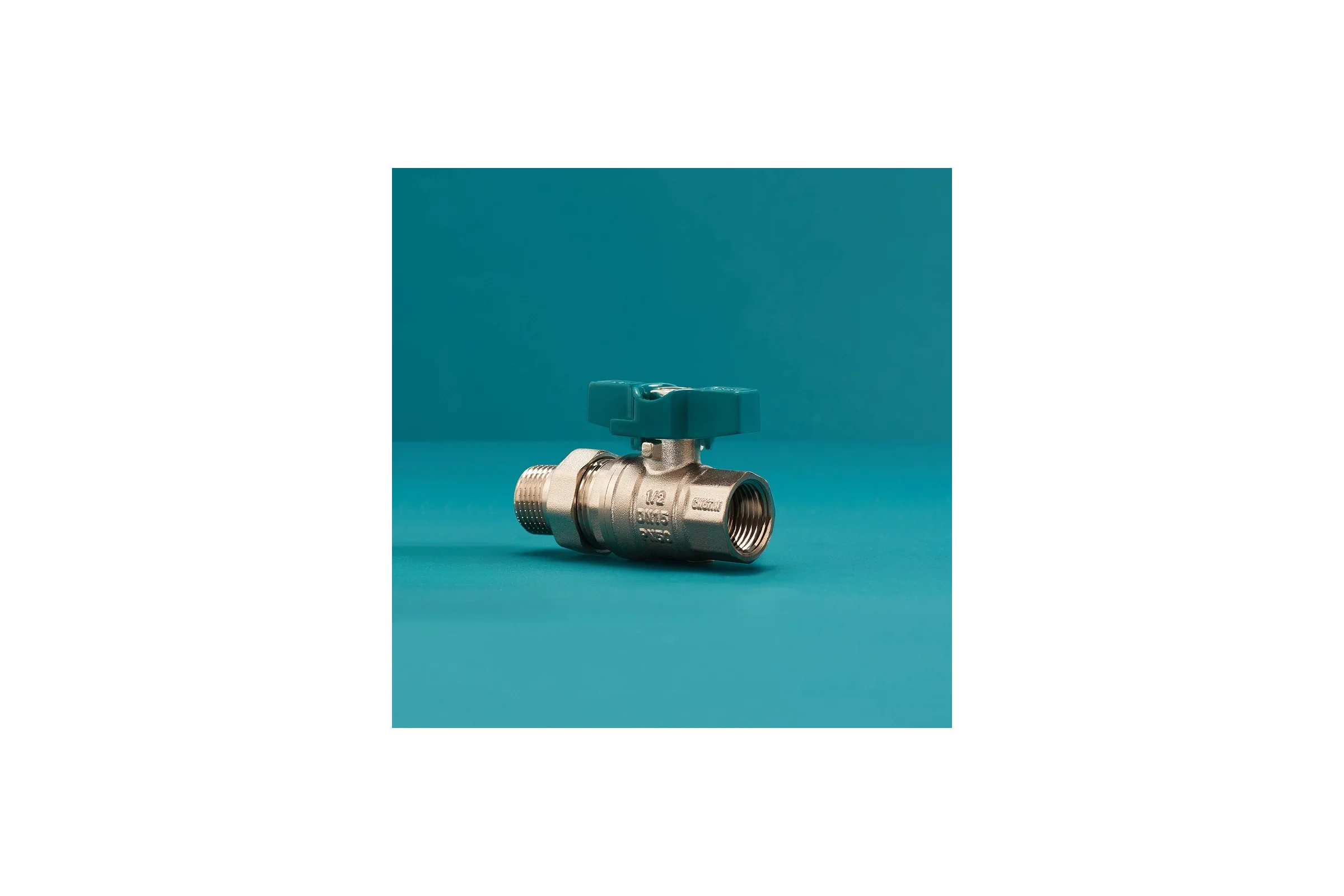 Шаровой кран РМС люкс с полусгоном гшба-15 (1/2")  ГШБА-15-Л