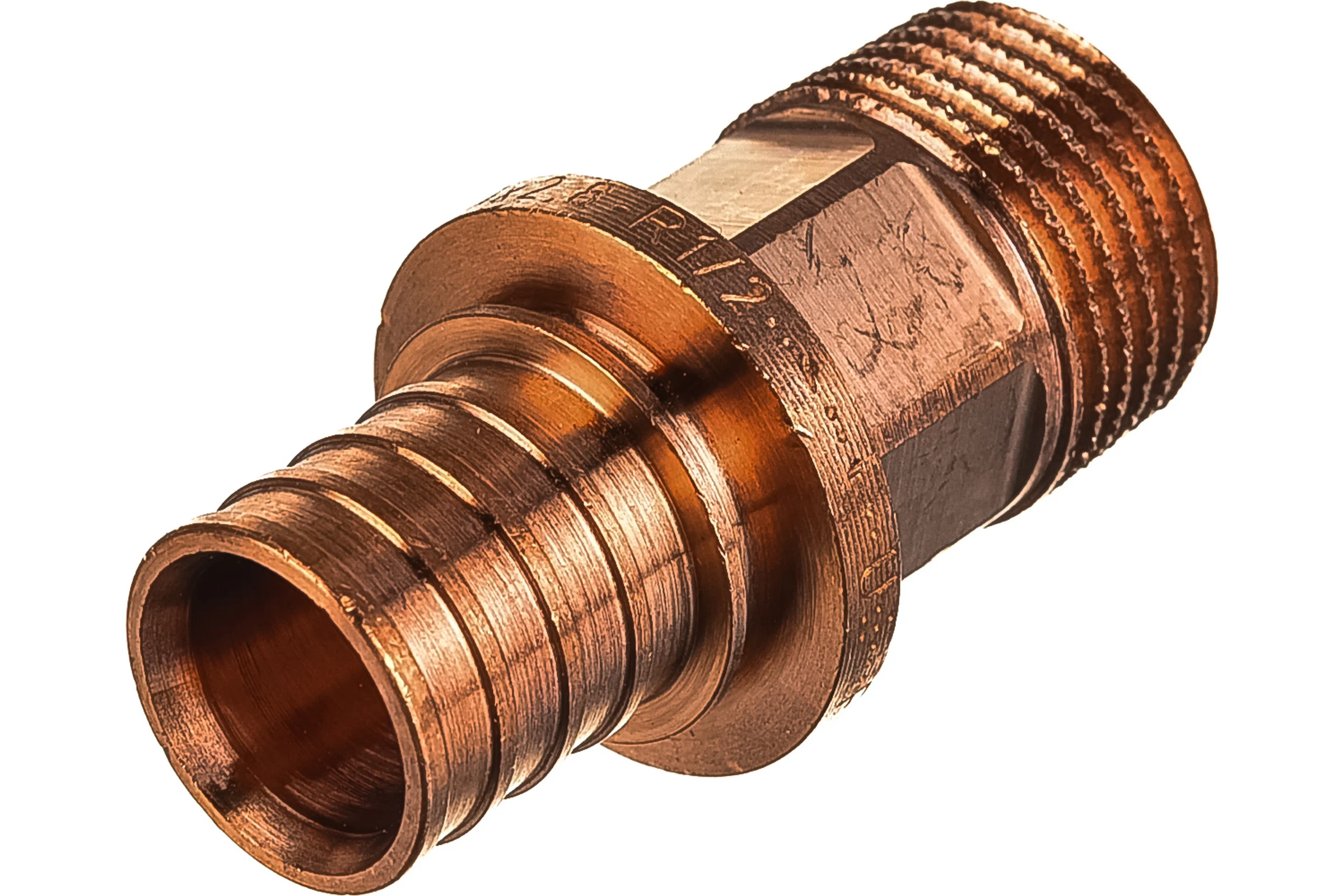 Переходник Rehau RX+ Н, 20, 1/2", бронза 14563141001