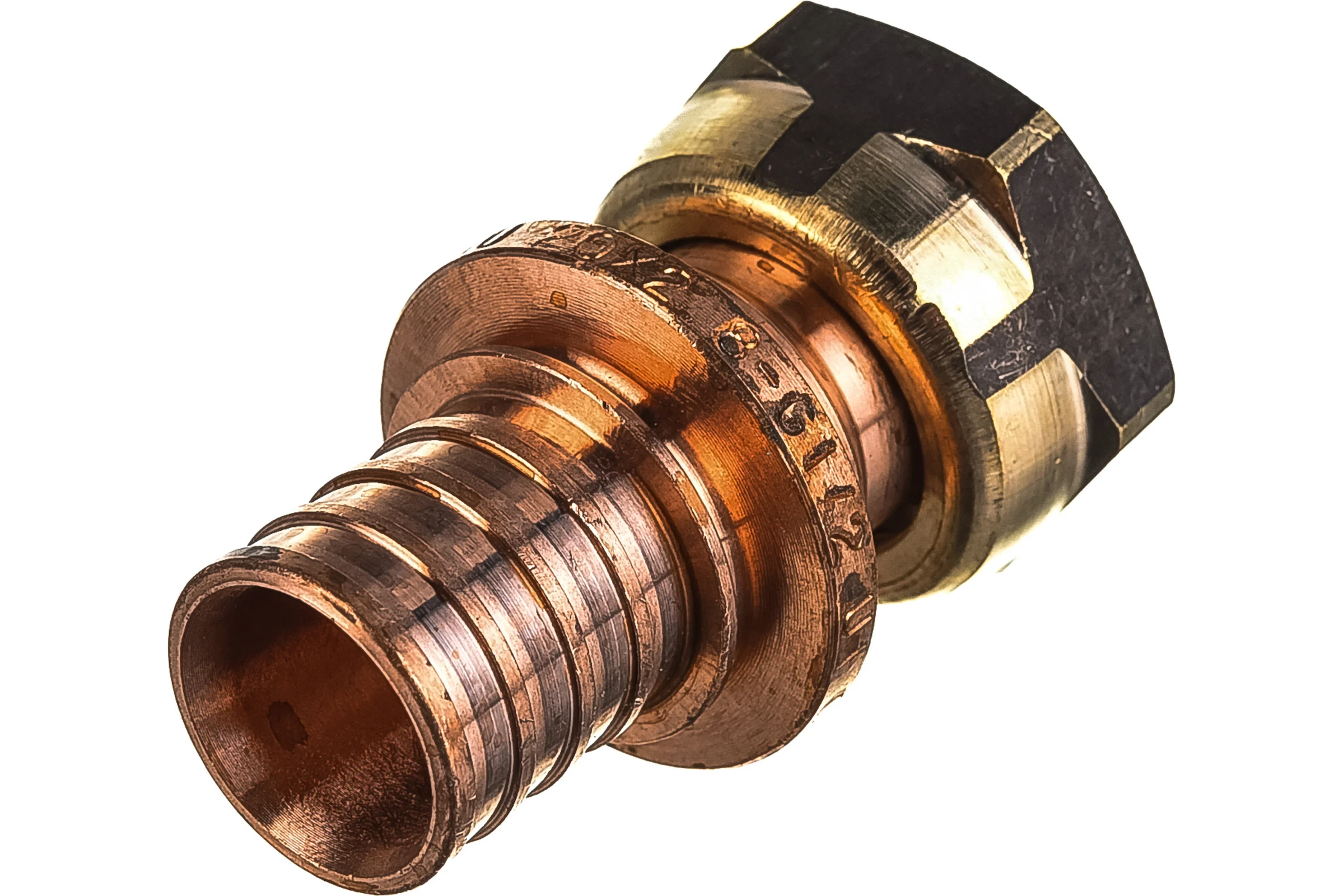 Переходник Rehau RX+ НГ, 20, 1/2", бронза 14563371001
