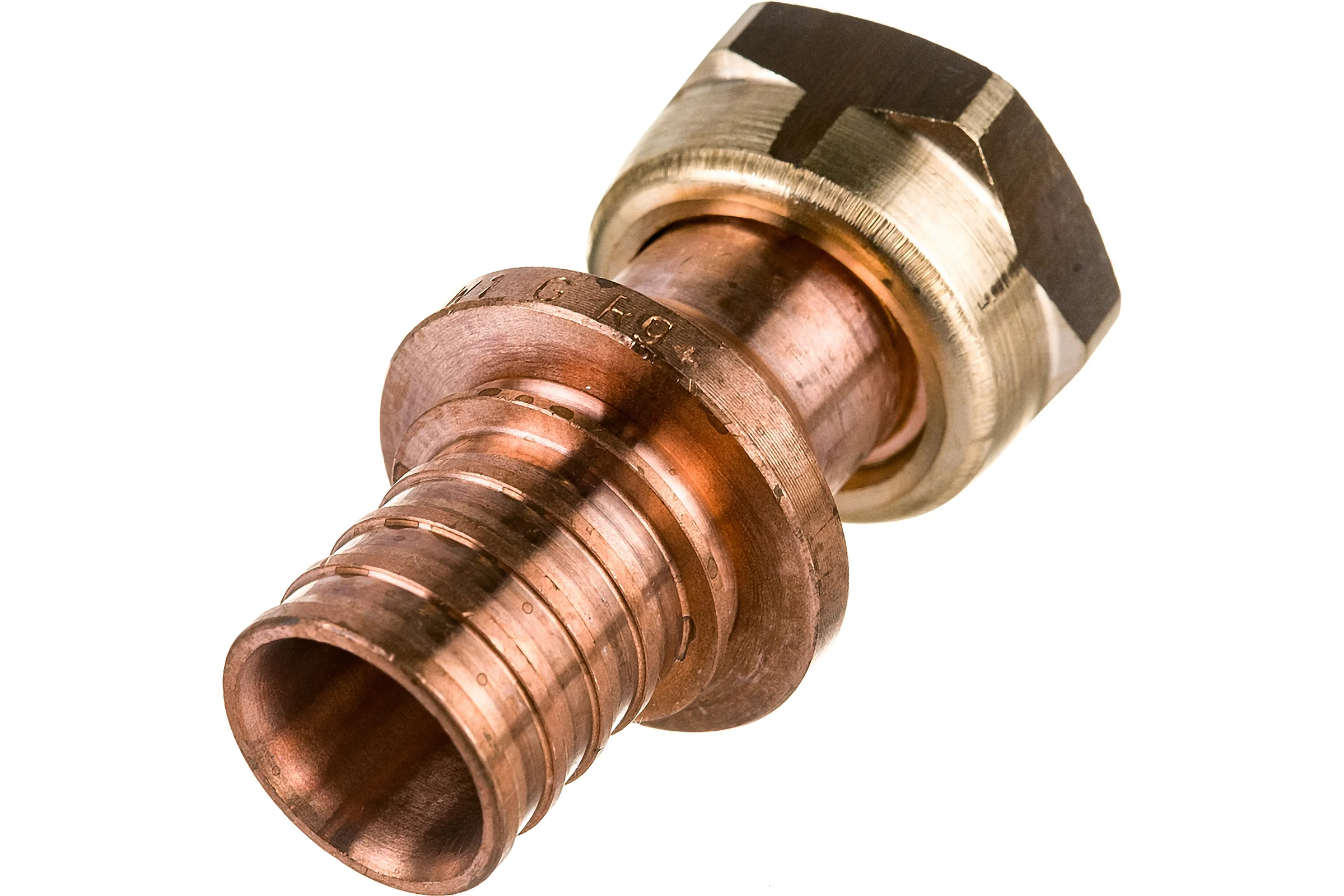 Переходник Rehau RX+ НГ, 20, 1/2", бронза 14563371001