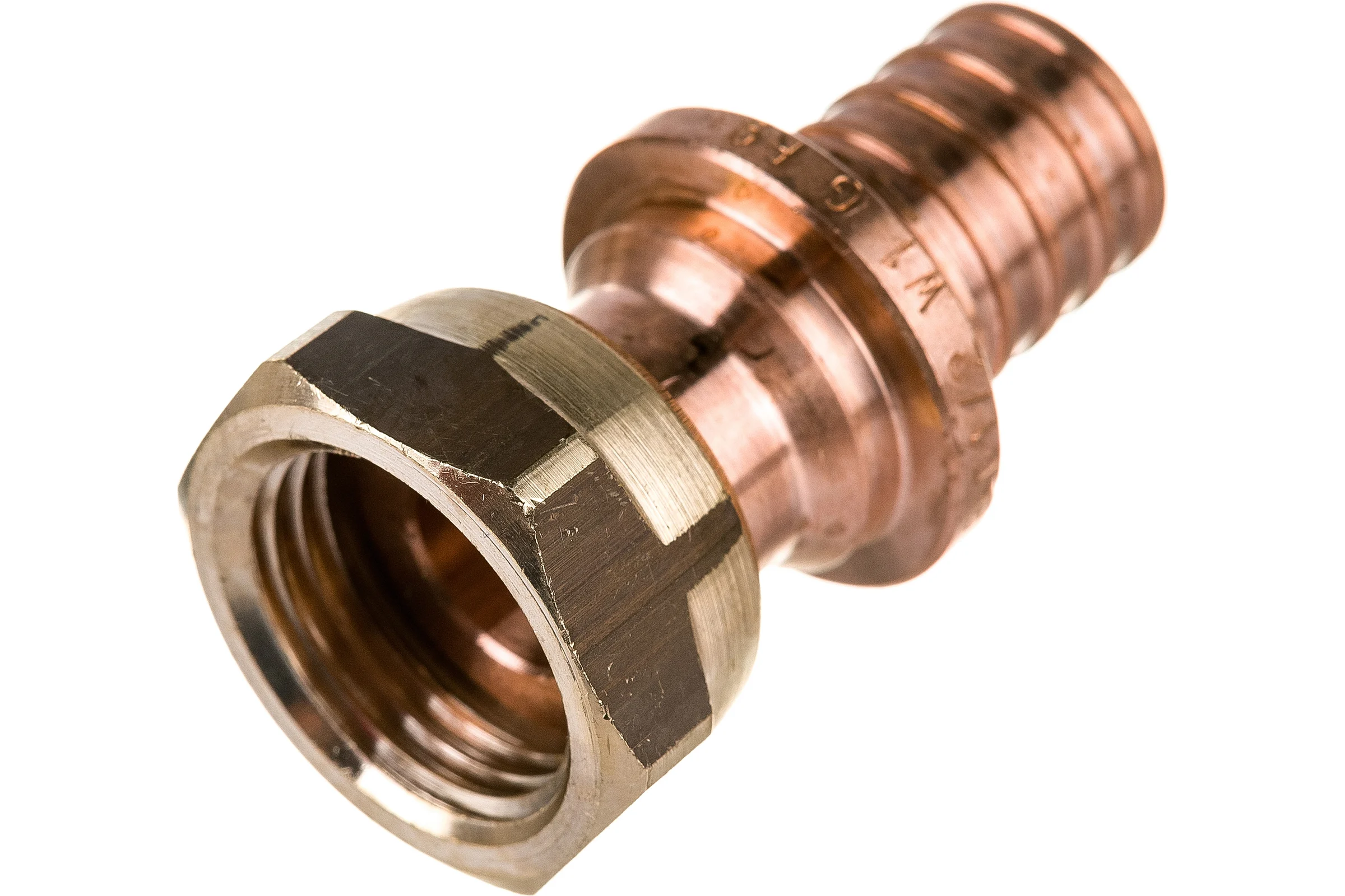 Переходник Rehau RX+ НГ, 20, 1/2", бронза 14563371001