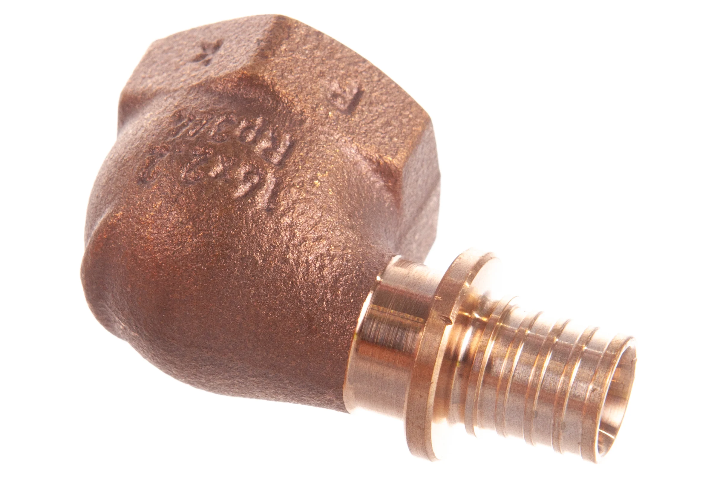 Угольник-переходник Rehau RX+ В, 16, 3/4", бронза 14563541001