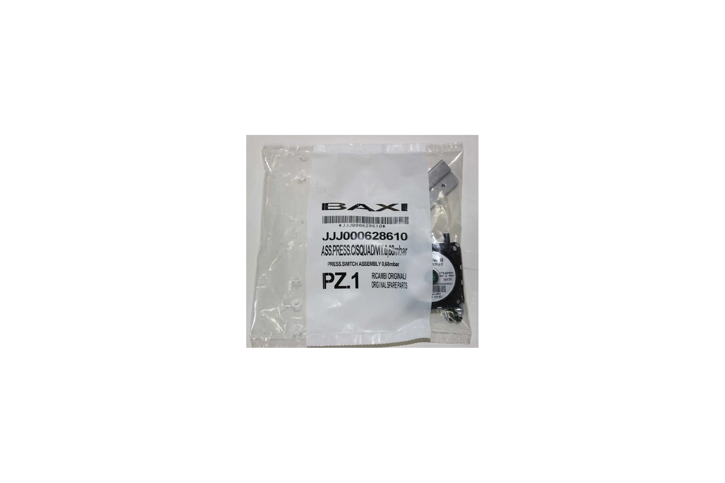 Пневмореле Baxi для MAIN и ECO3, C6065FH1706, 2-0.68 мбар 628610