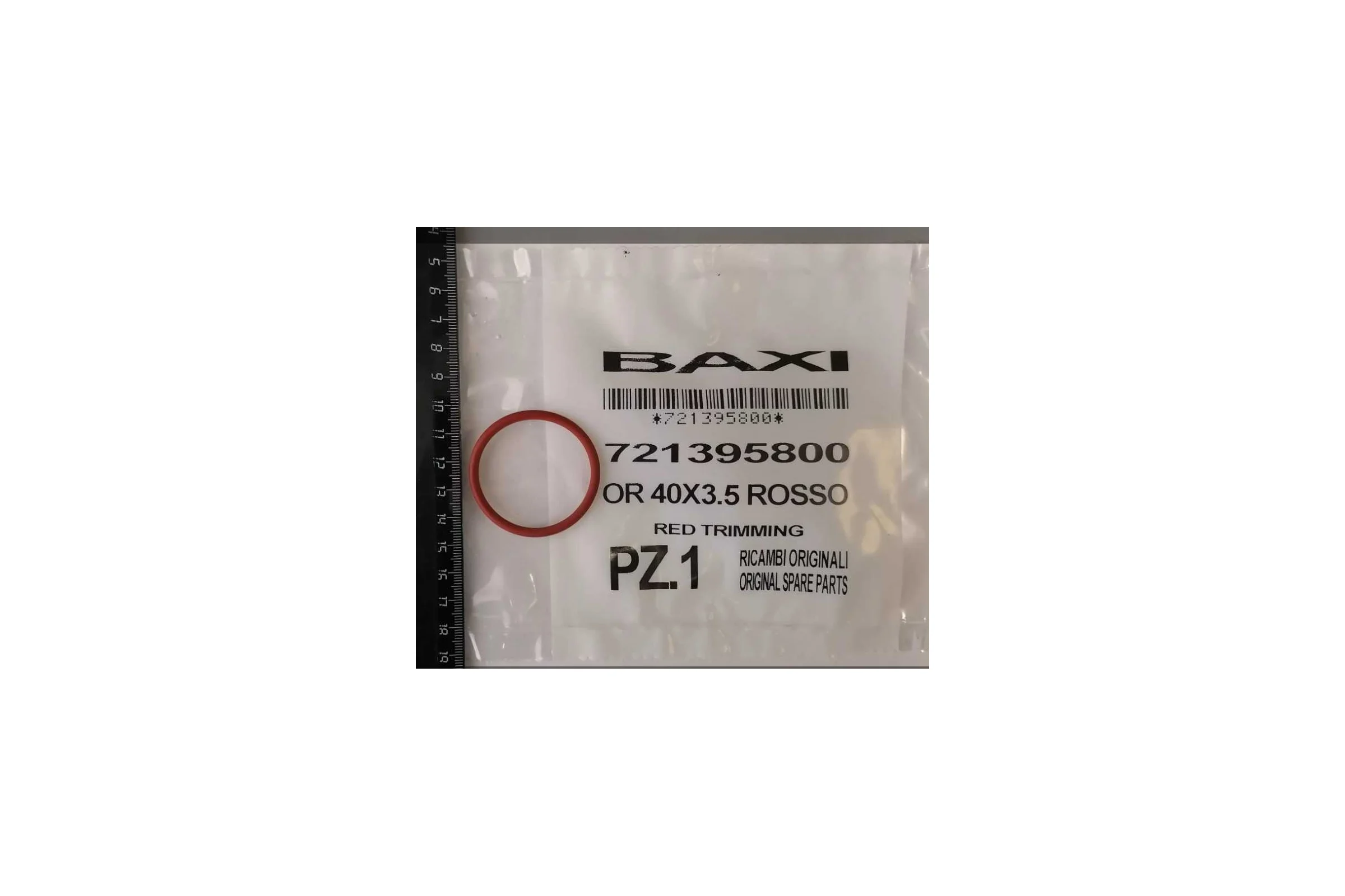 Красное уплотнение Baxi 721395800
