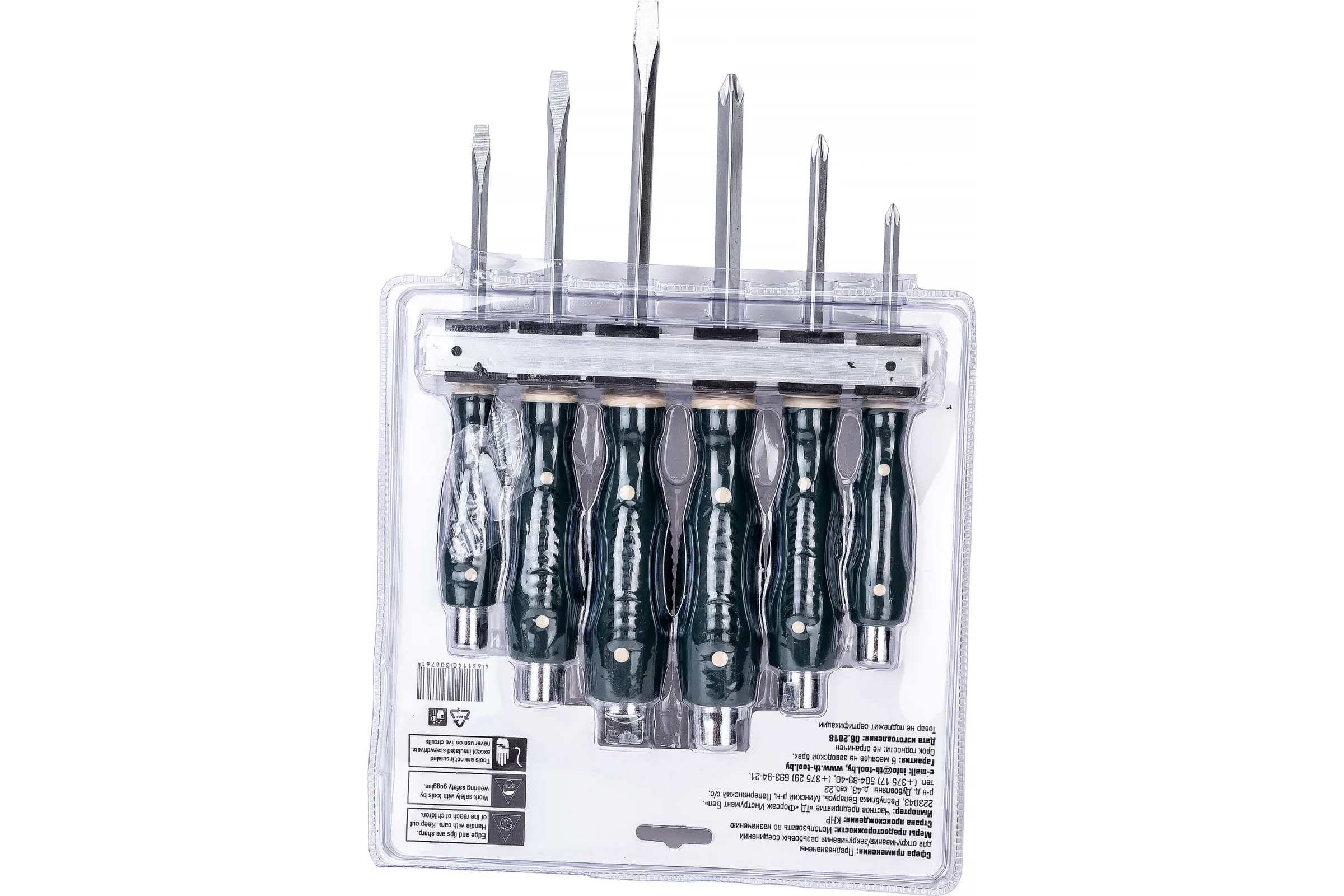 Набор силовых отверток Rockforce 6 предметов RF-7006(26538)