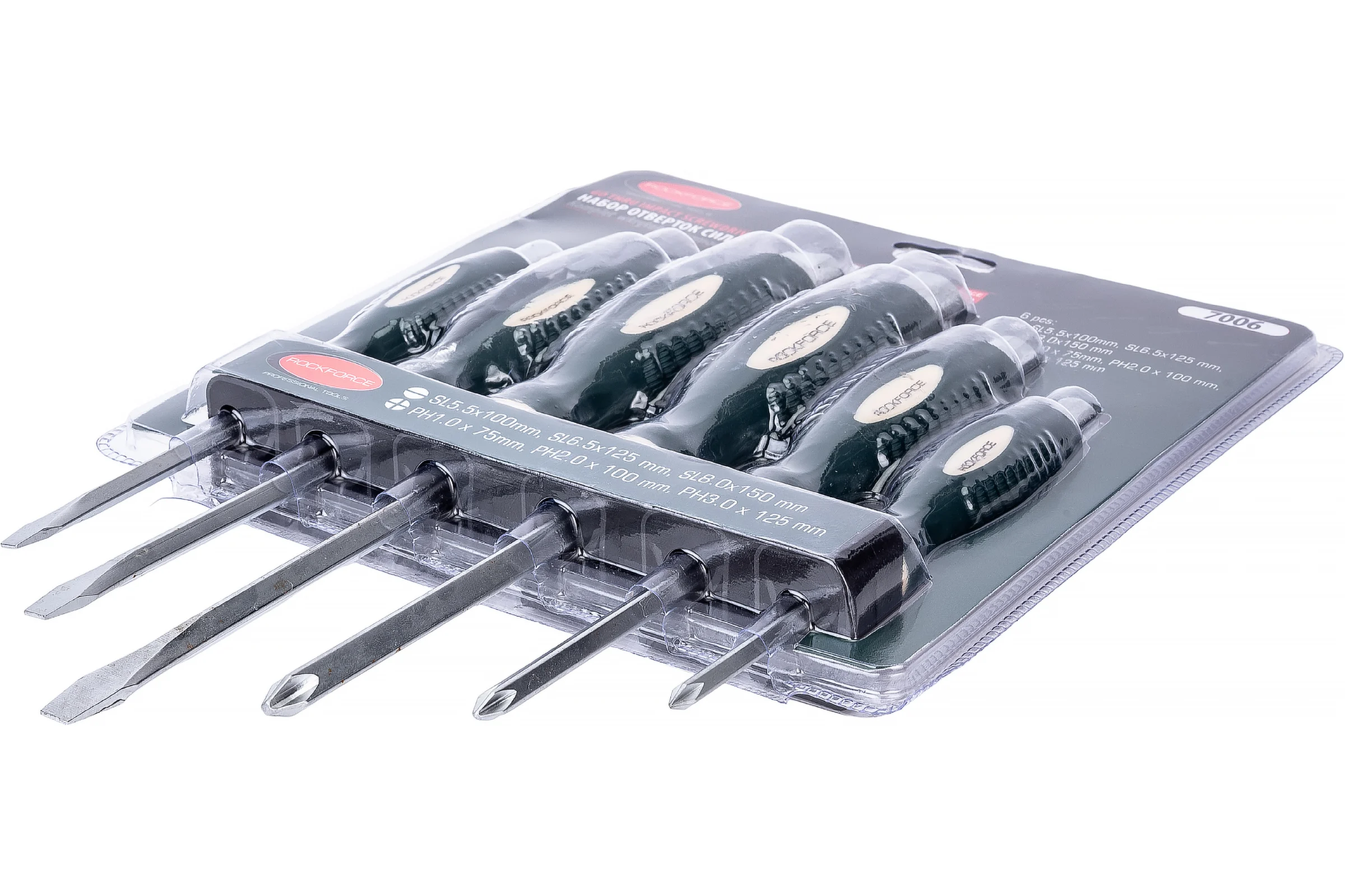 Набор силовых отверток Rockforce 6 предметов RF-7006(26538)