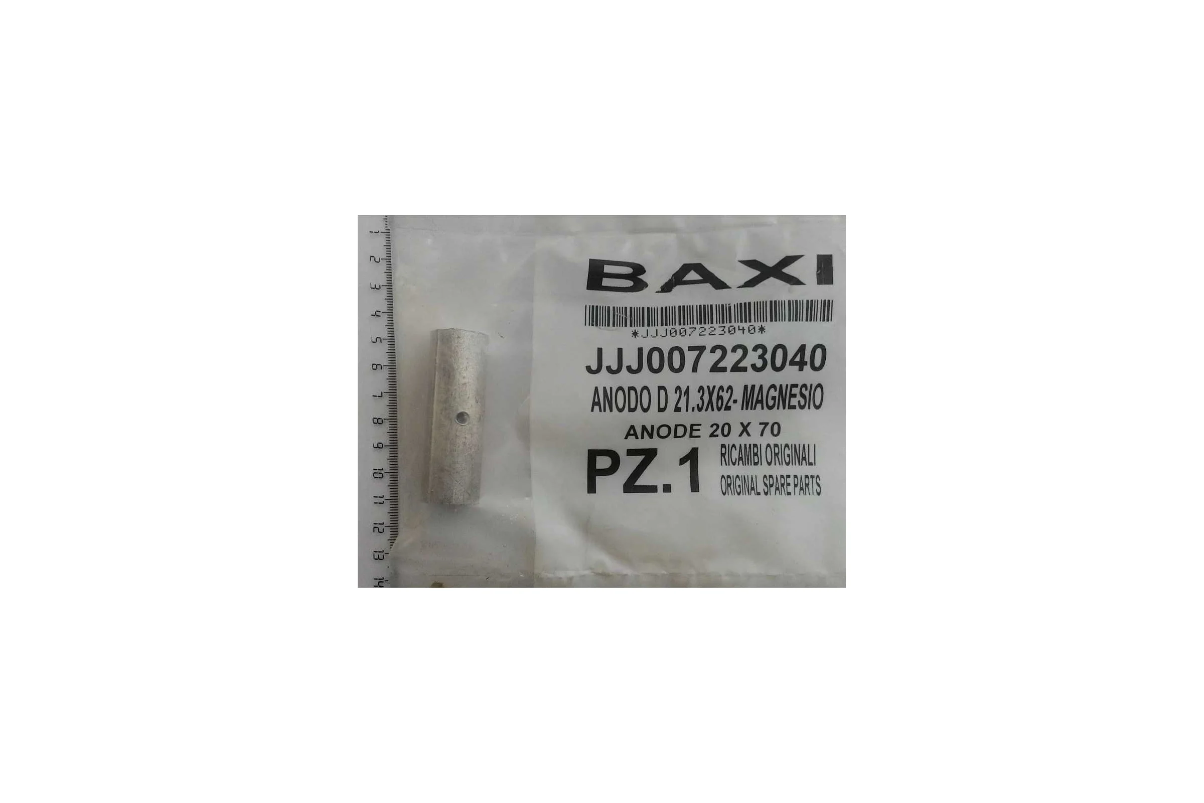 Магниевый анод Baxi 20x70 7223040