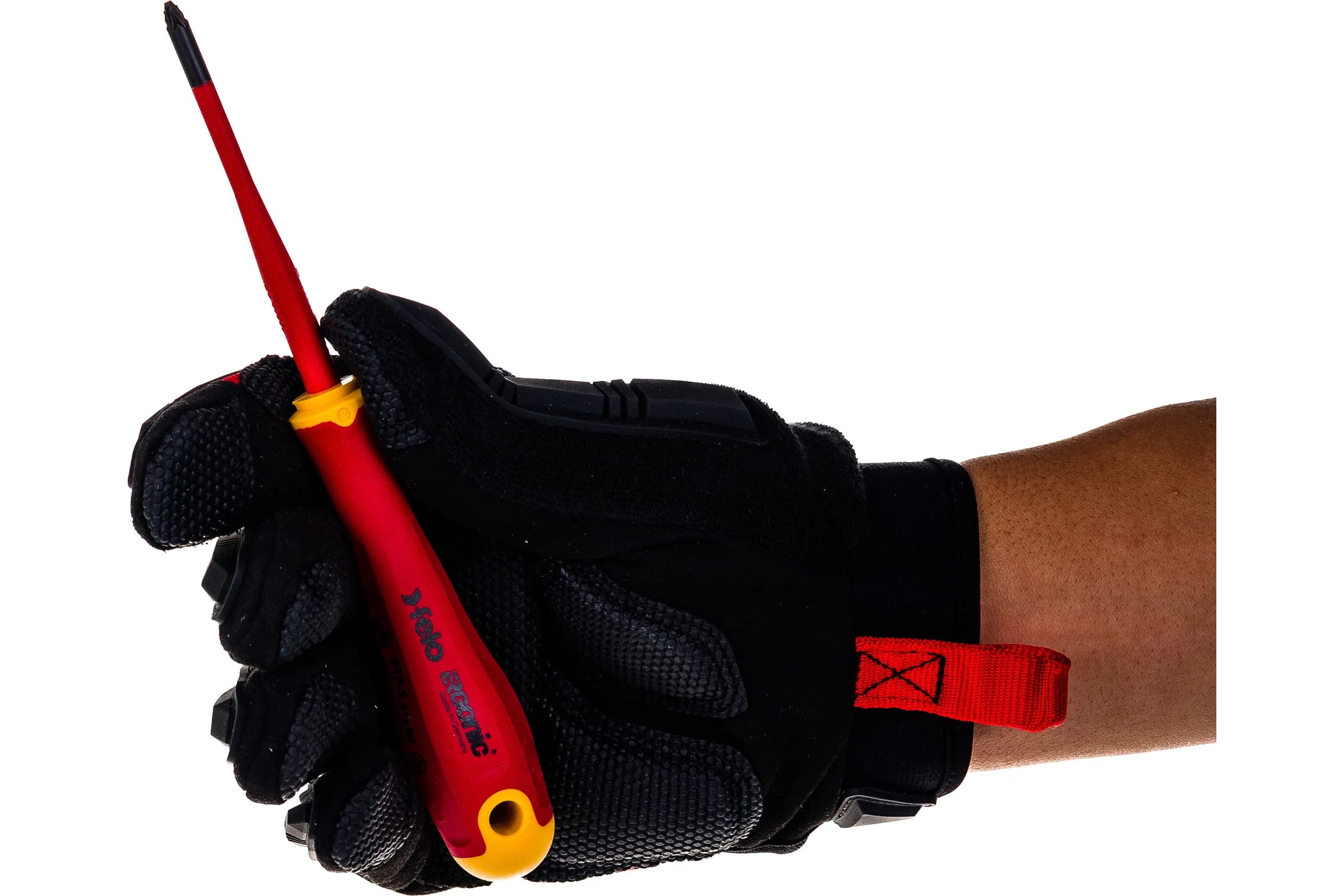 Диэлектрическая крестовая отвертка Felo Ergonic +/- E-SLIM Z 1X80 41719290