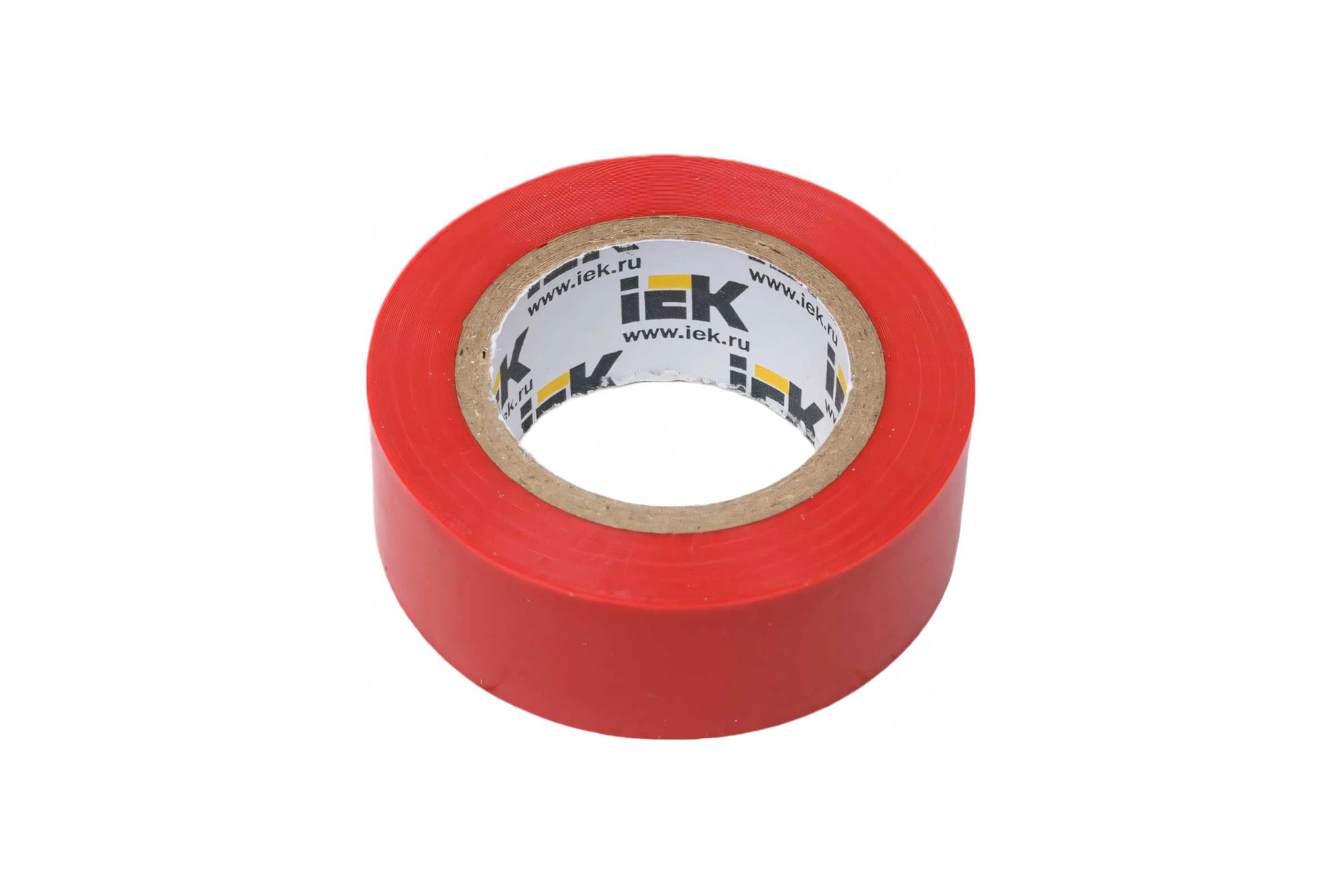 Изолента IEK Mixtape 7 0.15x15 мм, красная, 5 м EX-IZ10-C15-15-05-K04