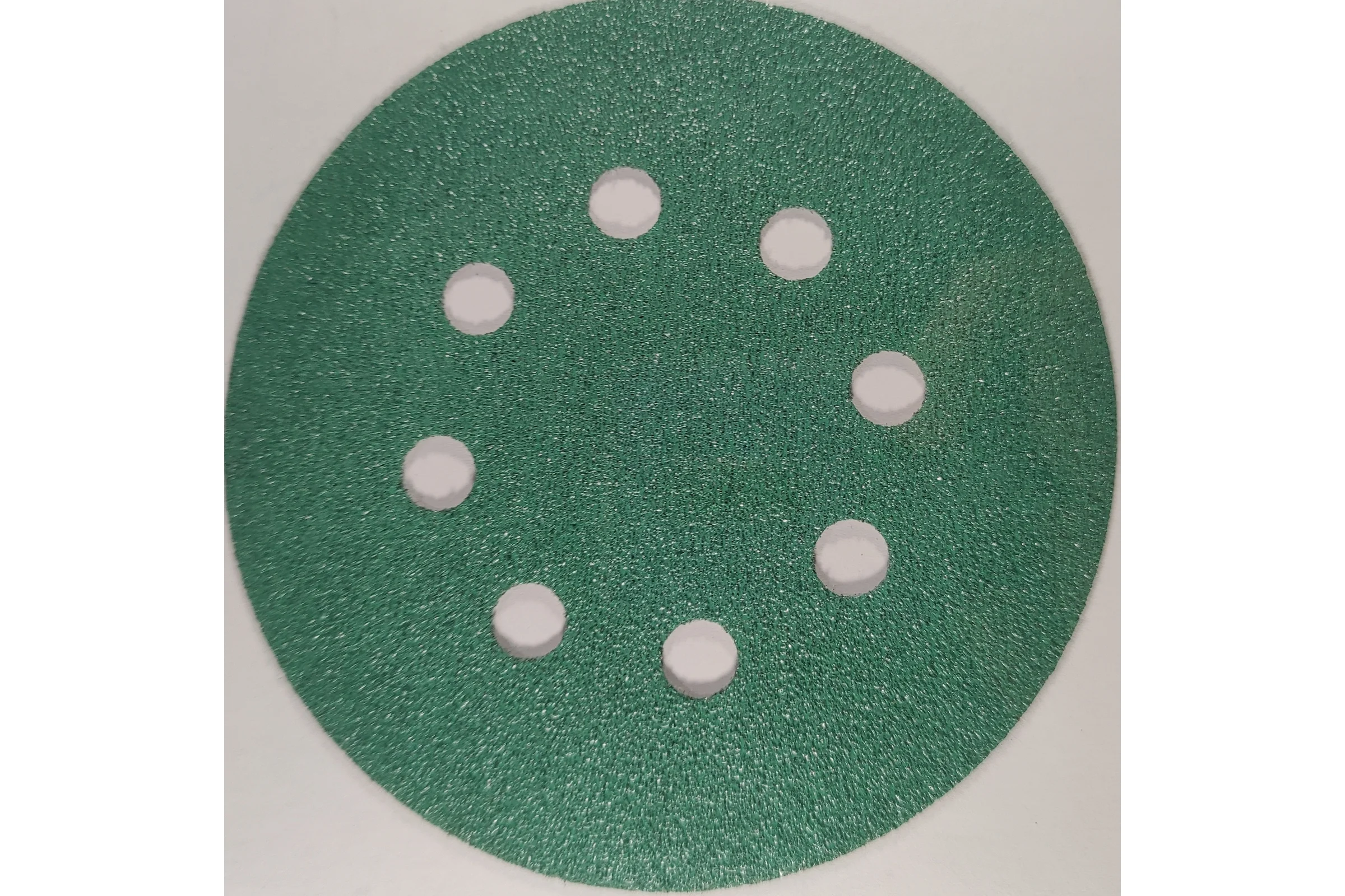 Диск абразивный с липучкой DTC-Film (green) 125 мм, 15 отверстий, зерно P60, 10 шт BRUSHTEX 125G8-60