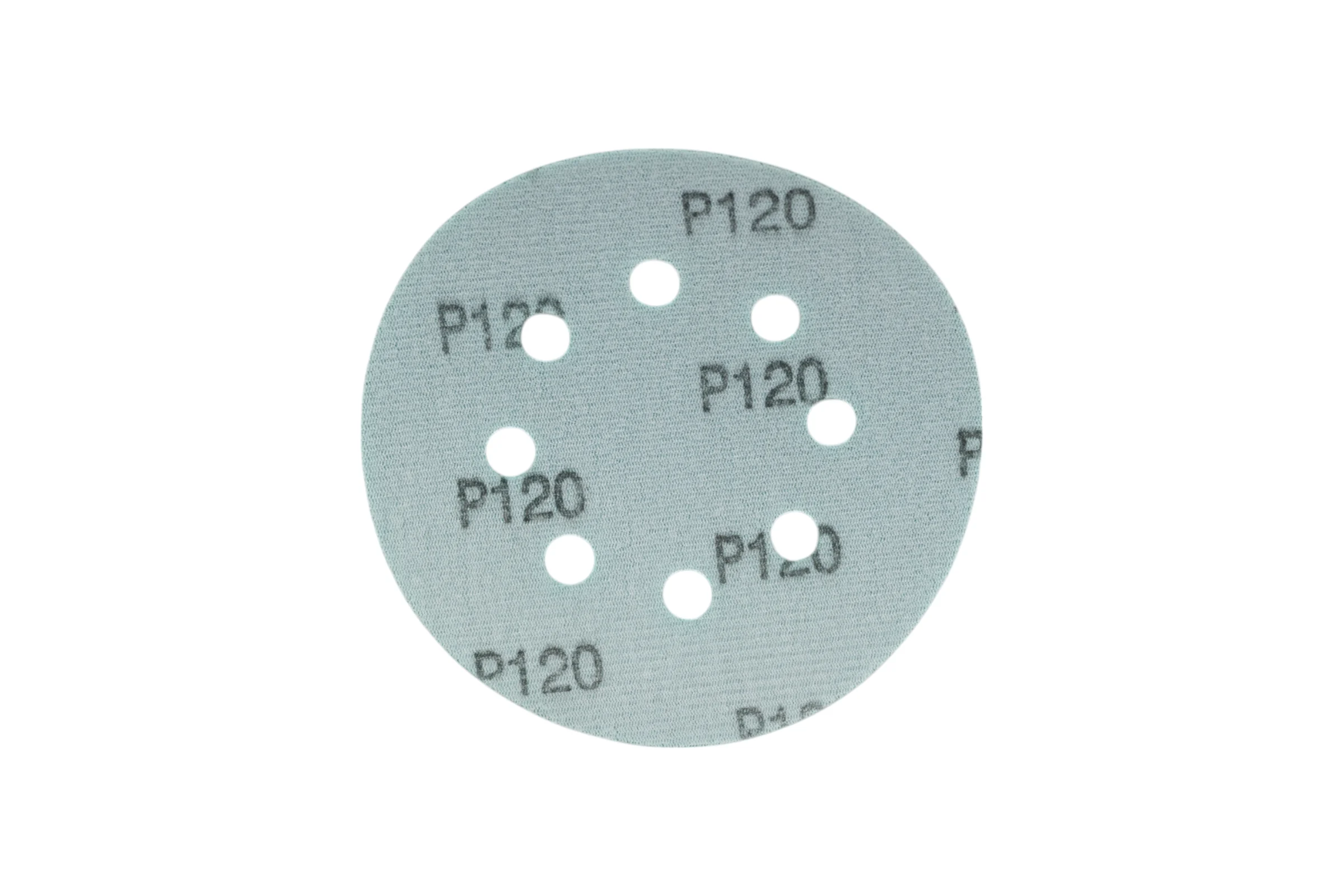 Диск абразивный с липучкой DTC-Film (green) 125 мм, 15 отверстий, зерно P120, 10 шт BRUSHTEX 125G8-120