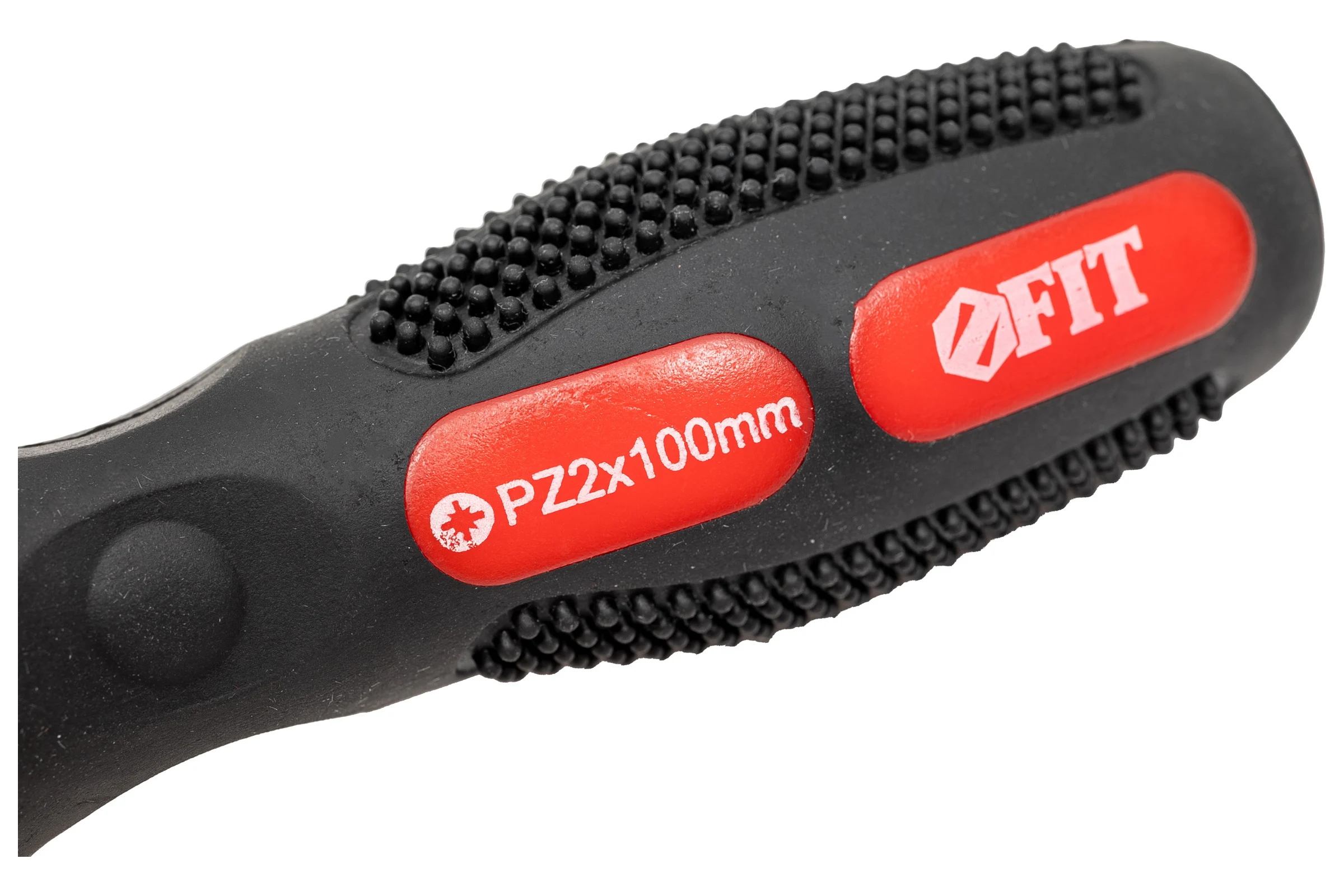 Отвертка FIT IT Универсал CrV сталь, прорезиненная ручка, Профи 6 х 100 мм РZ2 55154