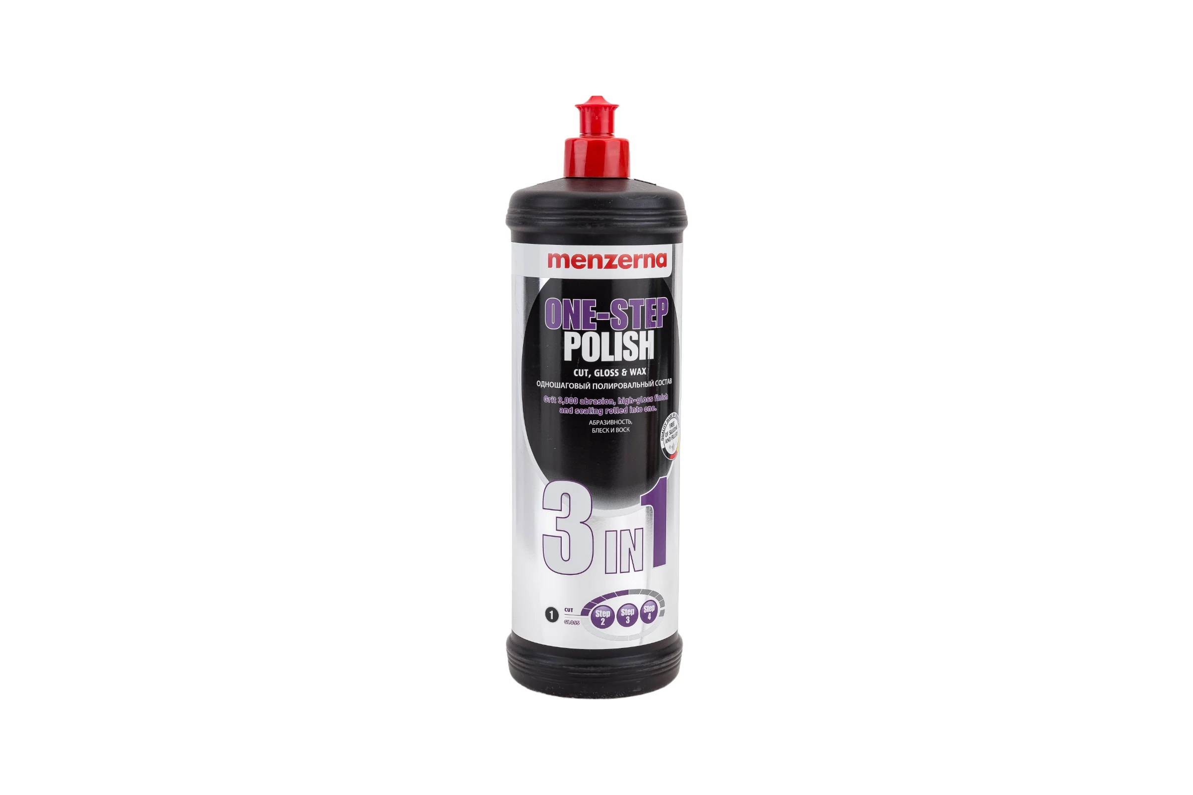 Паста полировальная среднеабразивная Menzerna One step polish 3 in 1 1л, 22748.261.870